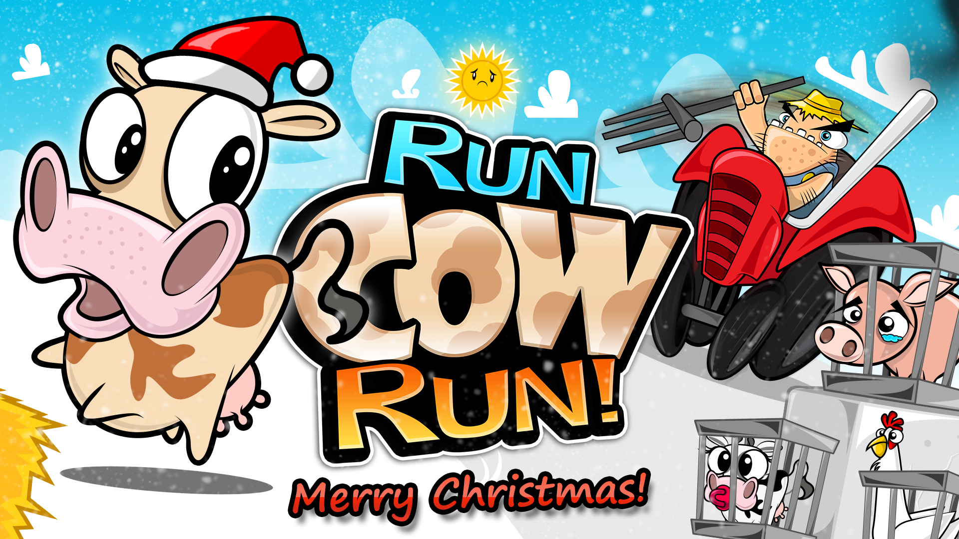 اسکرین شات 6 بازی Run Cow Run