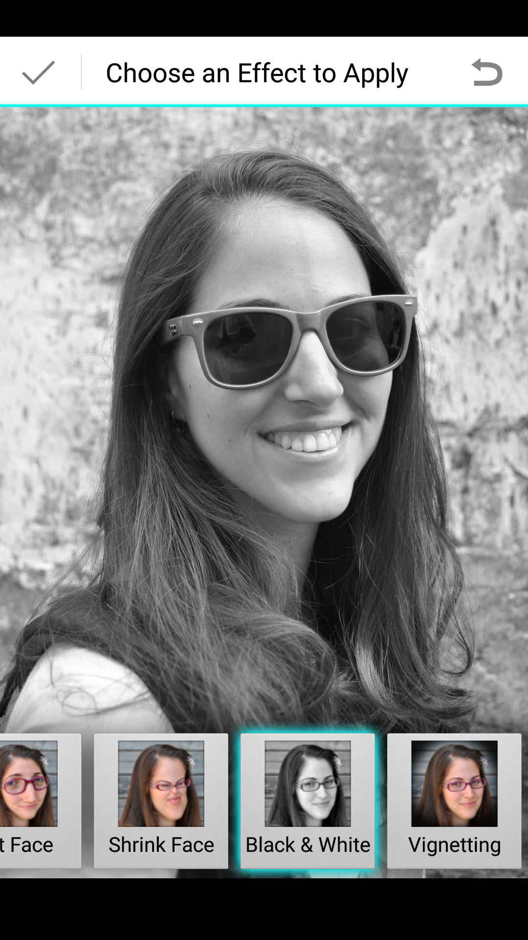 اسکرین شات 6 برنامه Selfish - Selfie Camera