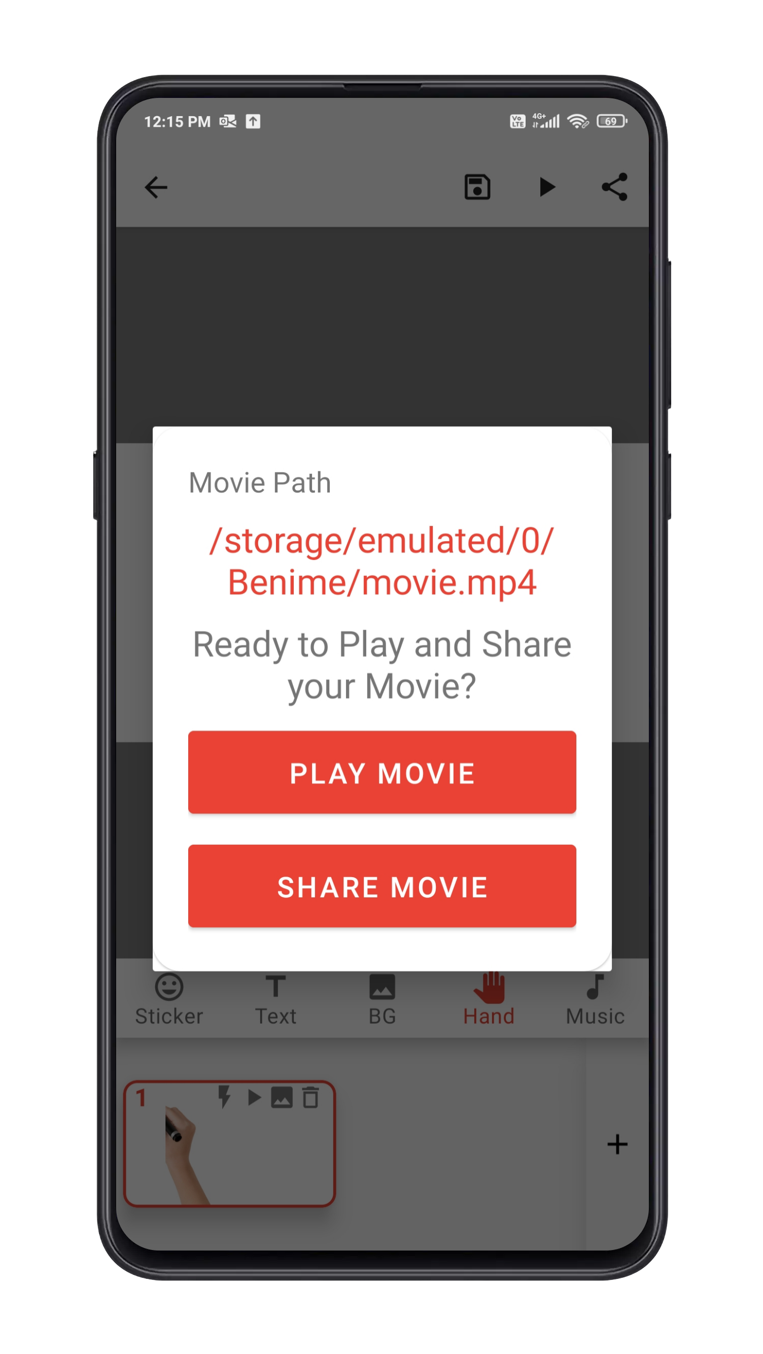 اسکرین شات 8 برنامه Benime-Whiteboard Video Maker