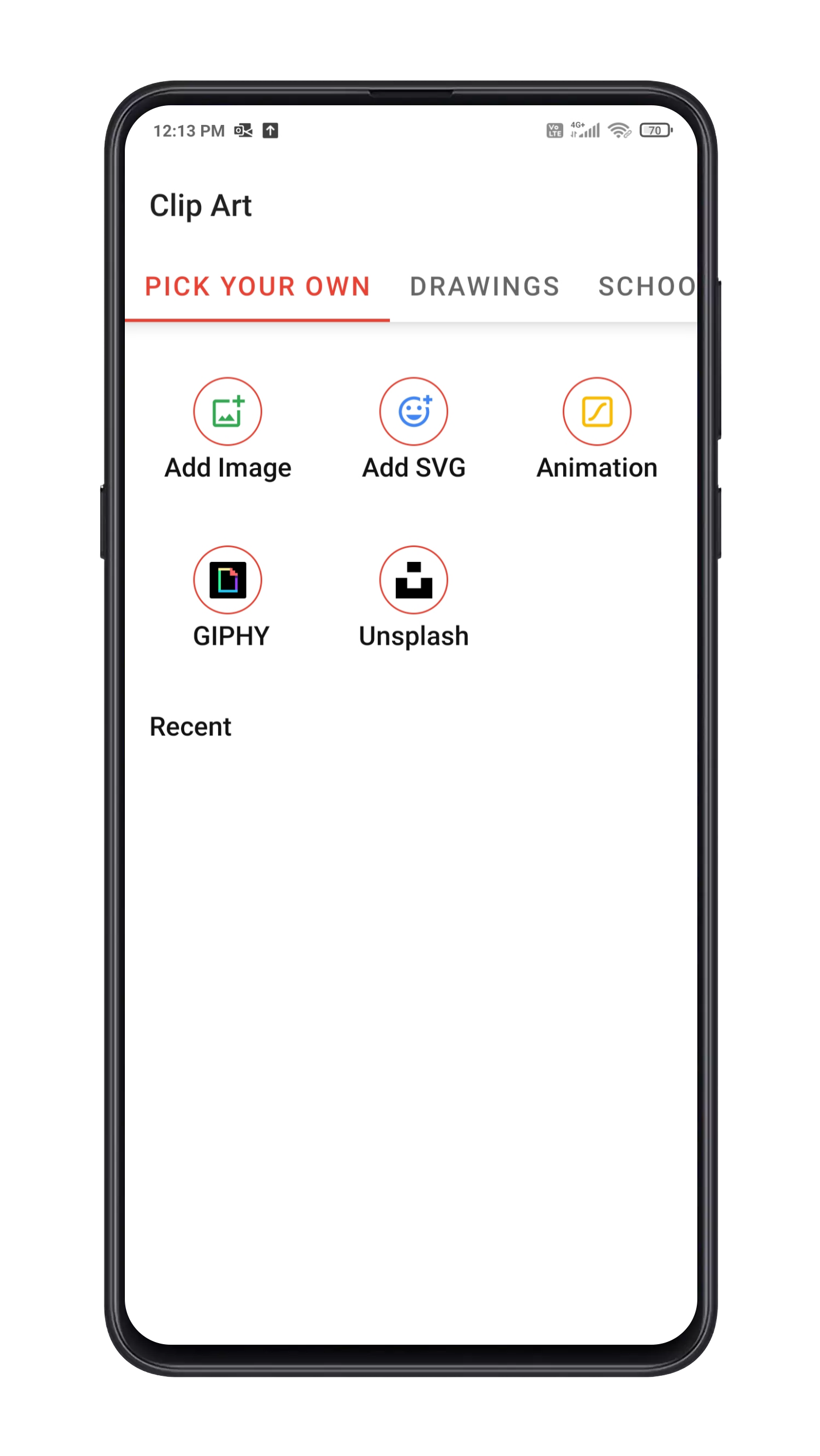 اسکرین شات 6 برنامه Benime-Whiteboard Video Maker