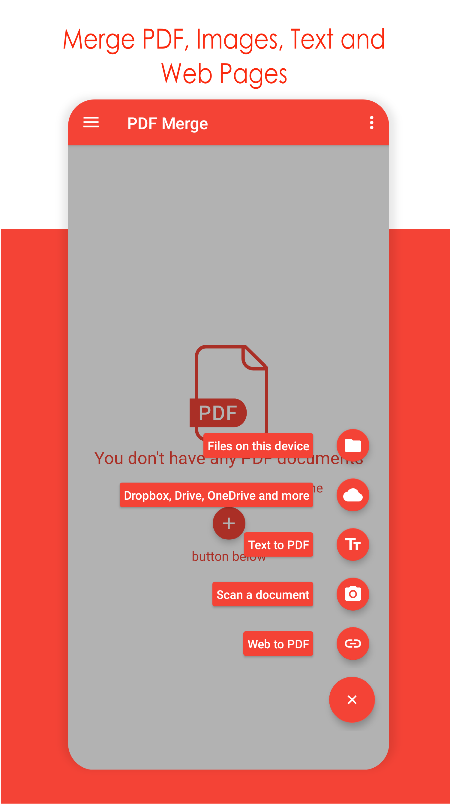 اسکرین شات 2 برنامه PDF Merge: Combine PDF