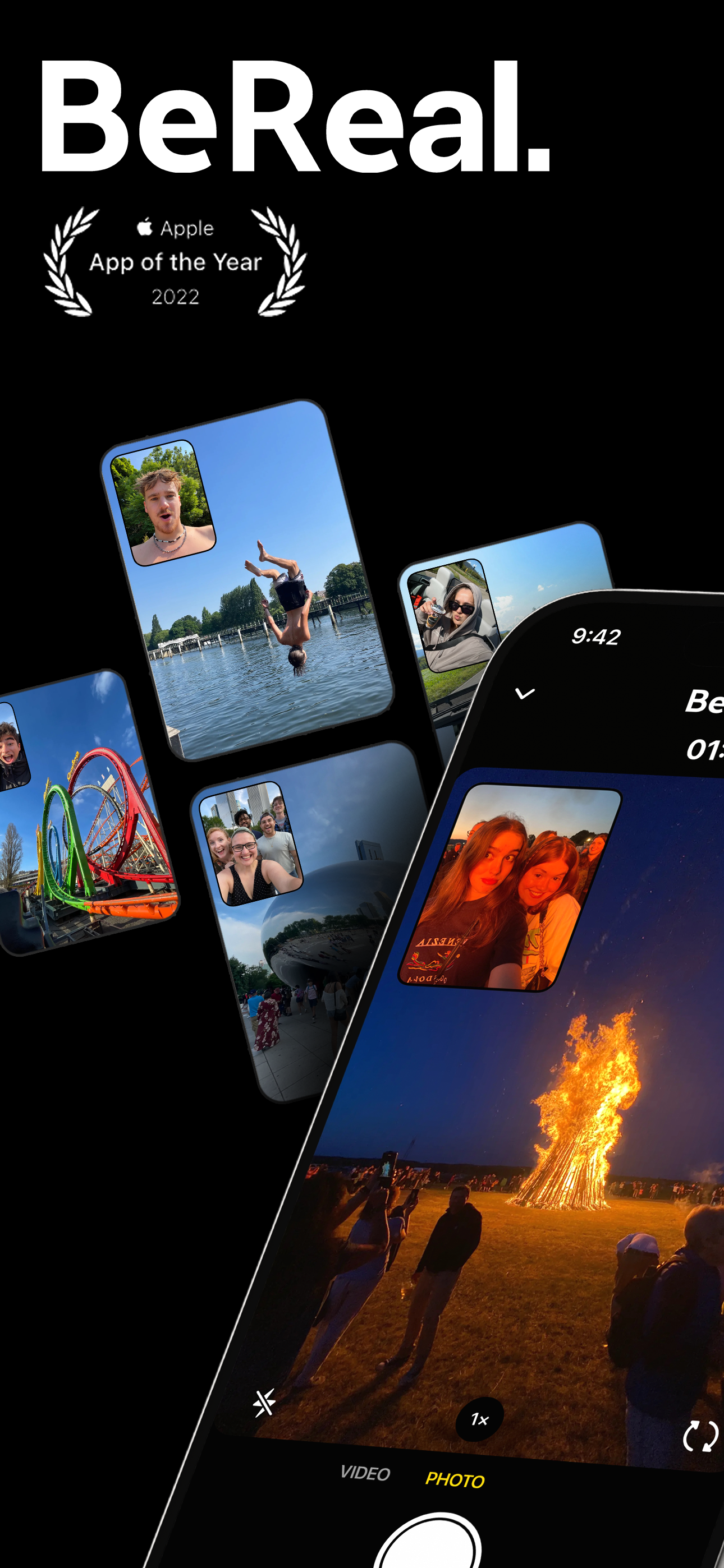 اسکرین شات 1 برنامه BeReal. Your friends for real.