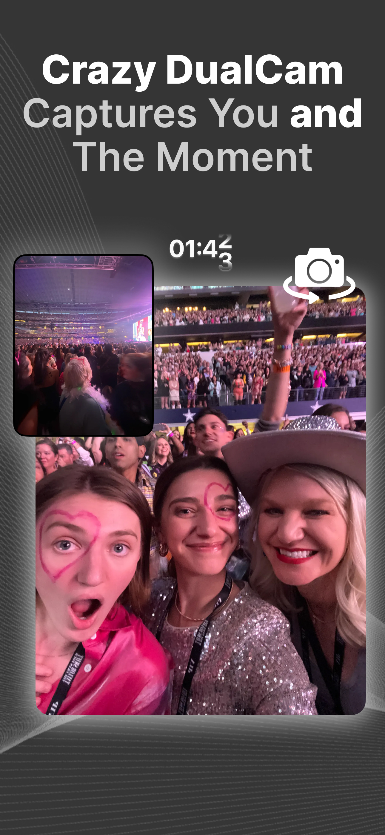 اسکرین شات 2 برنامه BeReal. Your friends for real.