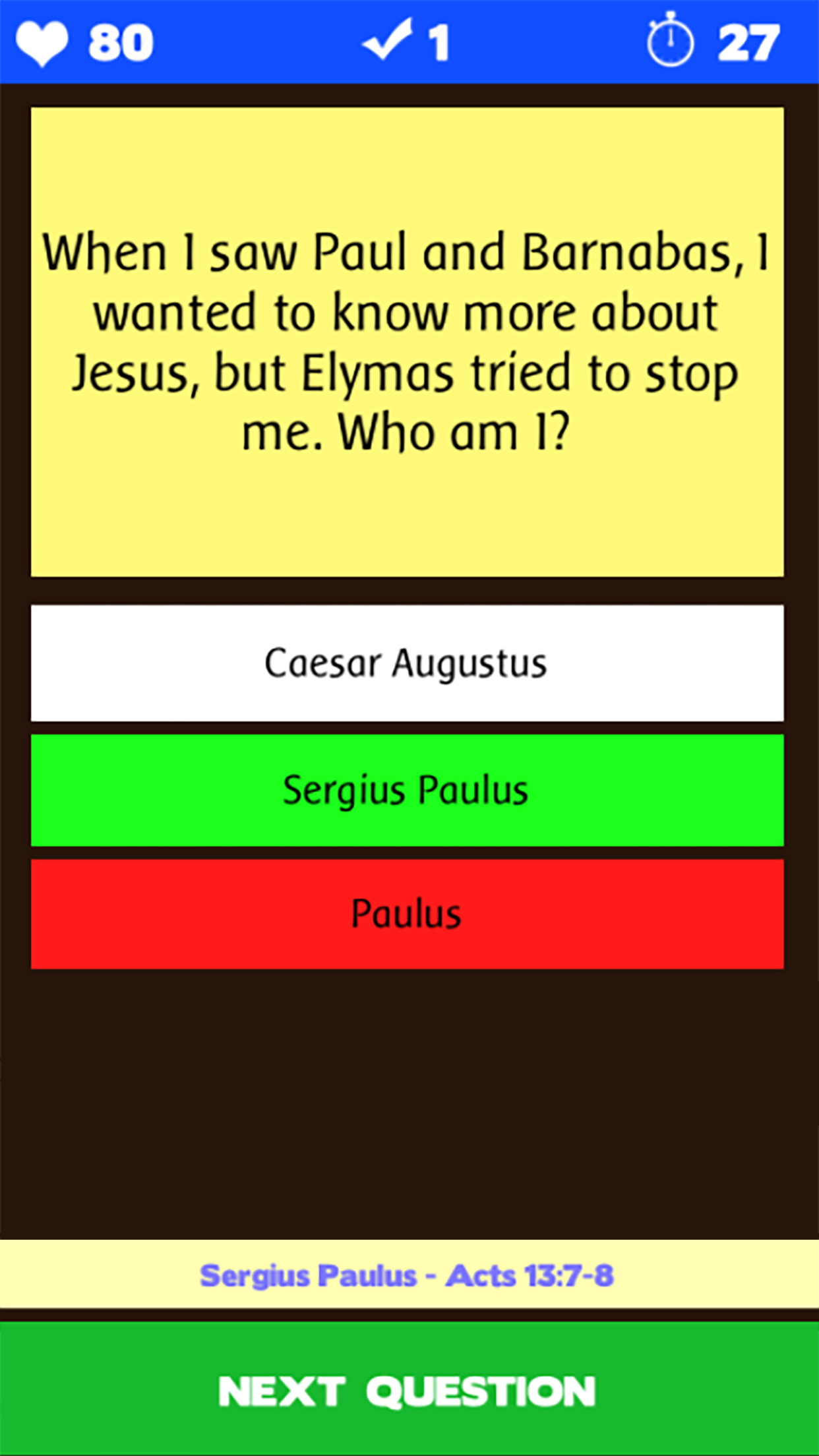 اسکرین شات 4 بازی Who am I? (Biblical)