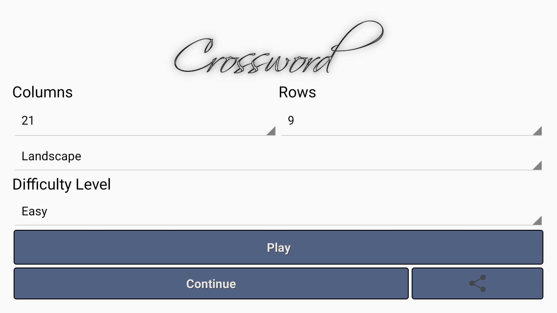 اسکرین شات 5 بازی Crossword Puzzle