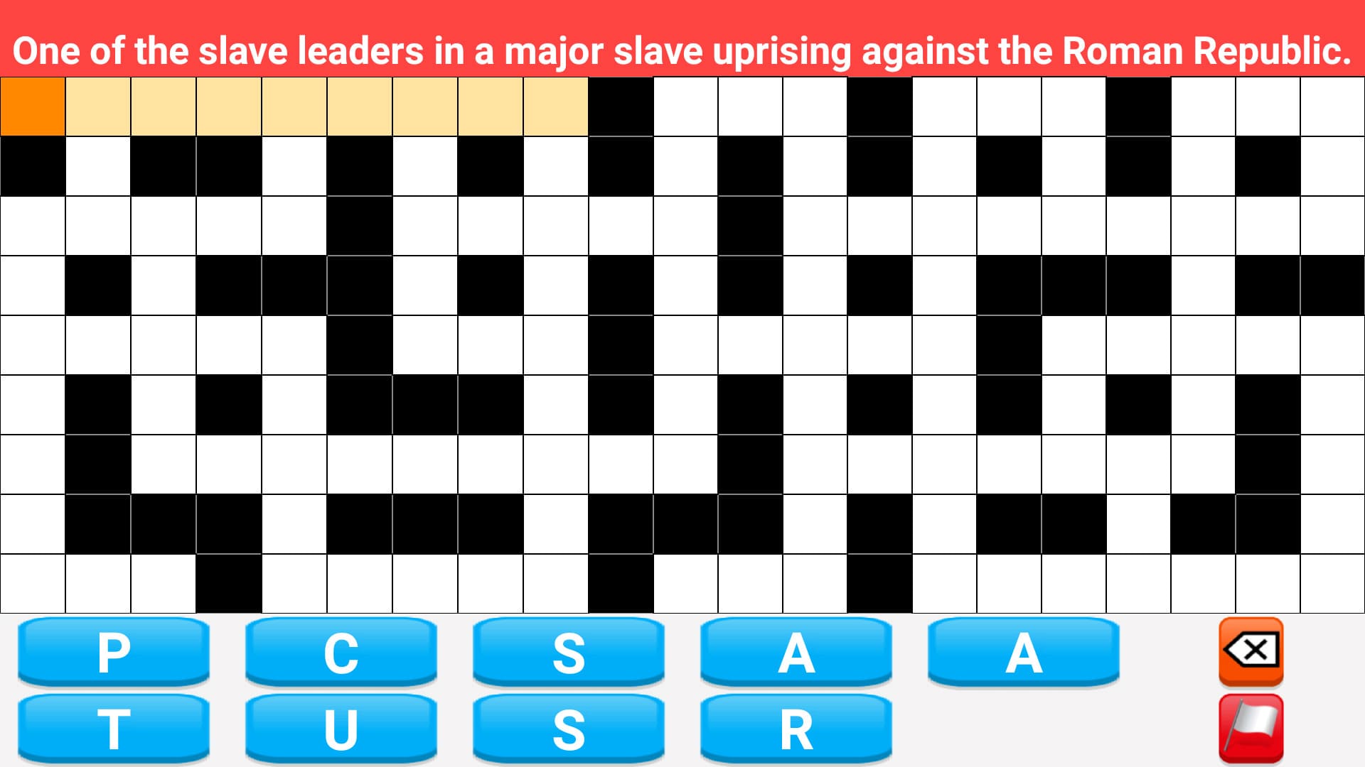 اسکرین شات 6 بازی Crossword Puzzle