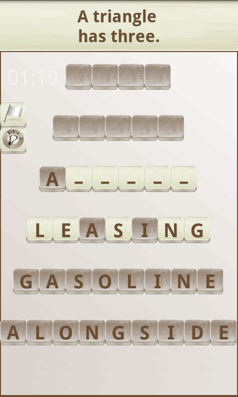 اسکرین شات 1 بازی Word Scramble