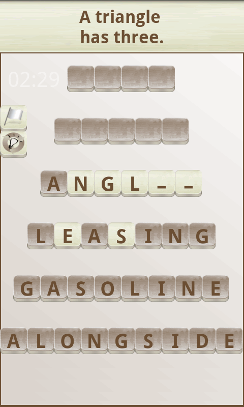 اسکرین شات 2 بازی Word Scramble