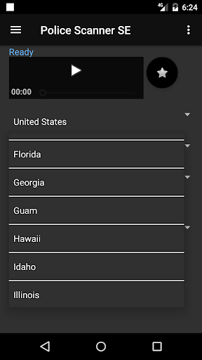 اسکرین شات 2 برنامه Police Scanner Multi-Channel Player