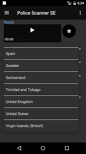 اسکرین شات 3 برنامه Police Scanner Multi-Channel Player