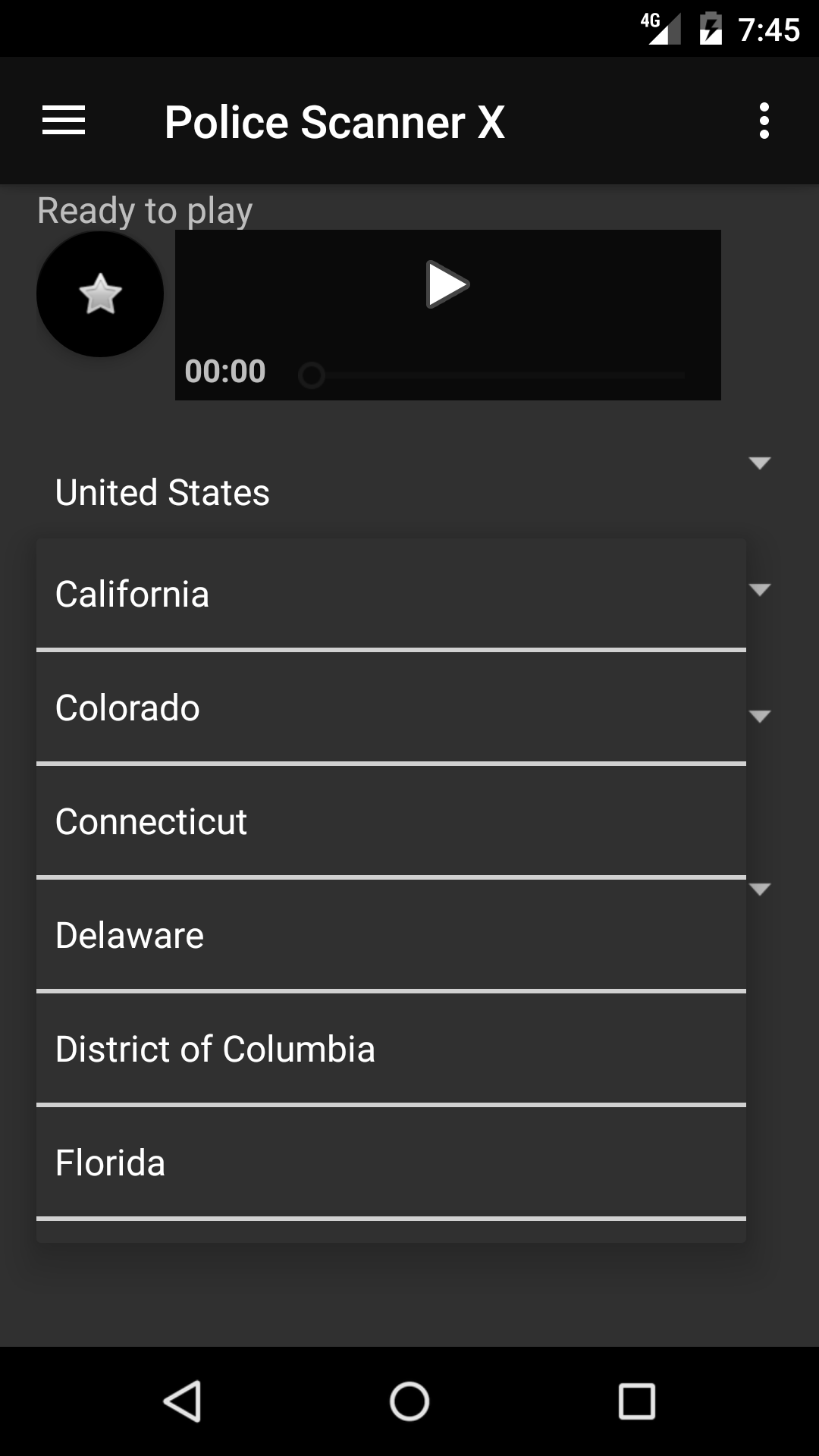 اسکرین شات 2 برنامه Police Scanner X