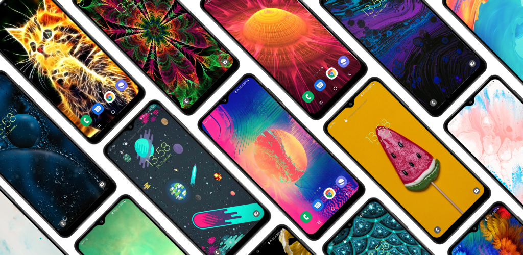 اسکرین شات 1 برنامه Abstract Wallpaper