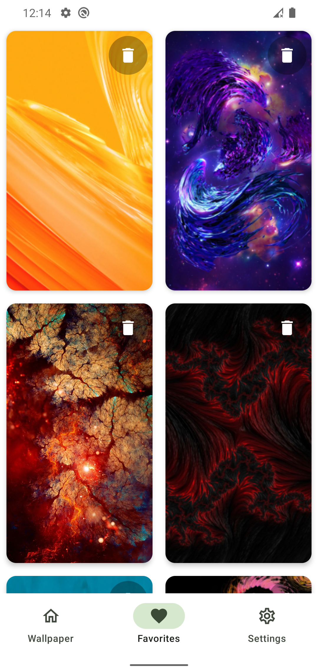 اسکرین شات 6 برنامه Abstract Wallpaper