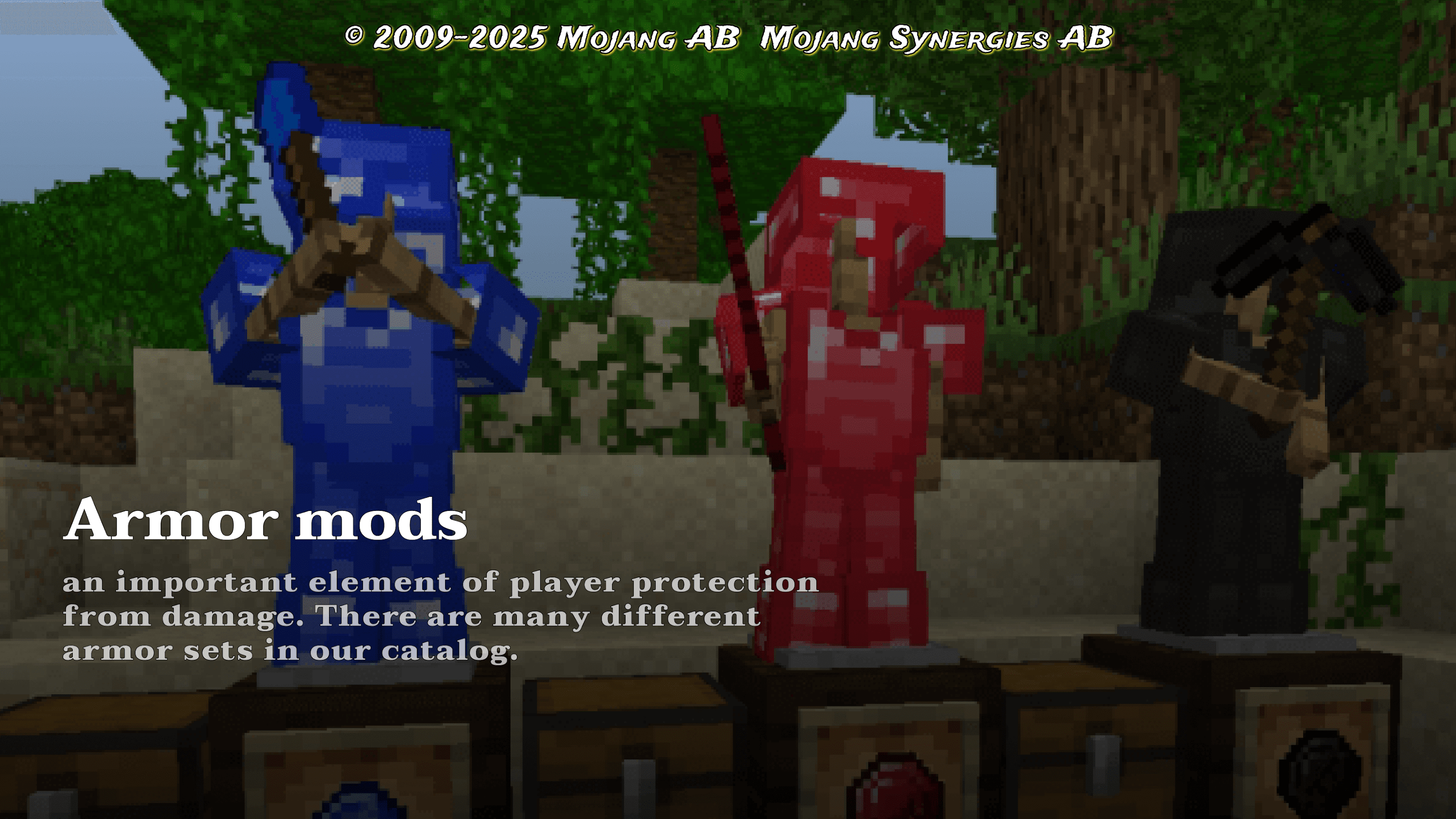 اسکرین شات 1 برنامه Armor for Minecraft