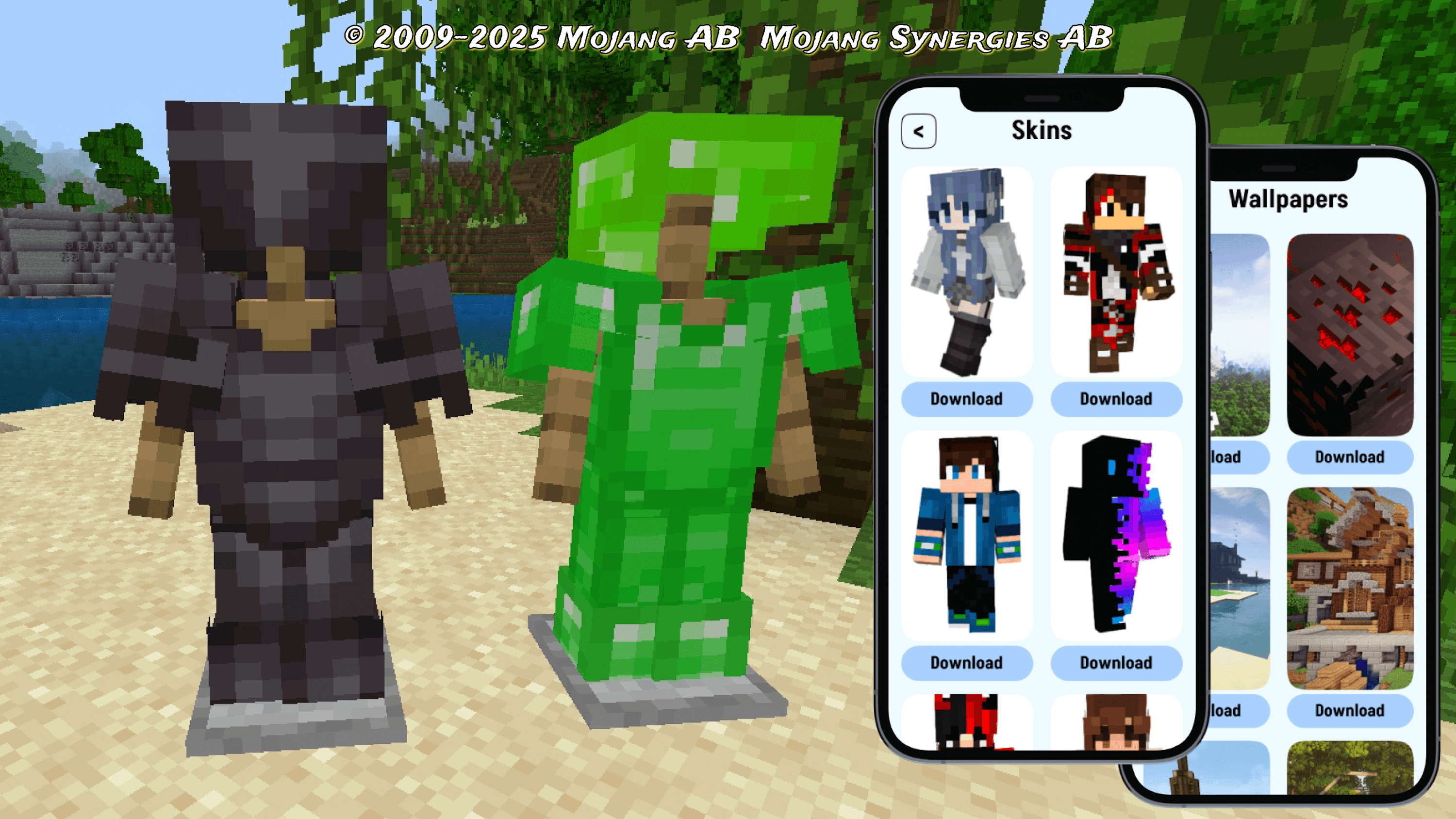 اسکرین شات 4 برنامه Armor for Minecraft