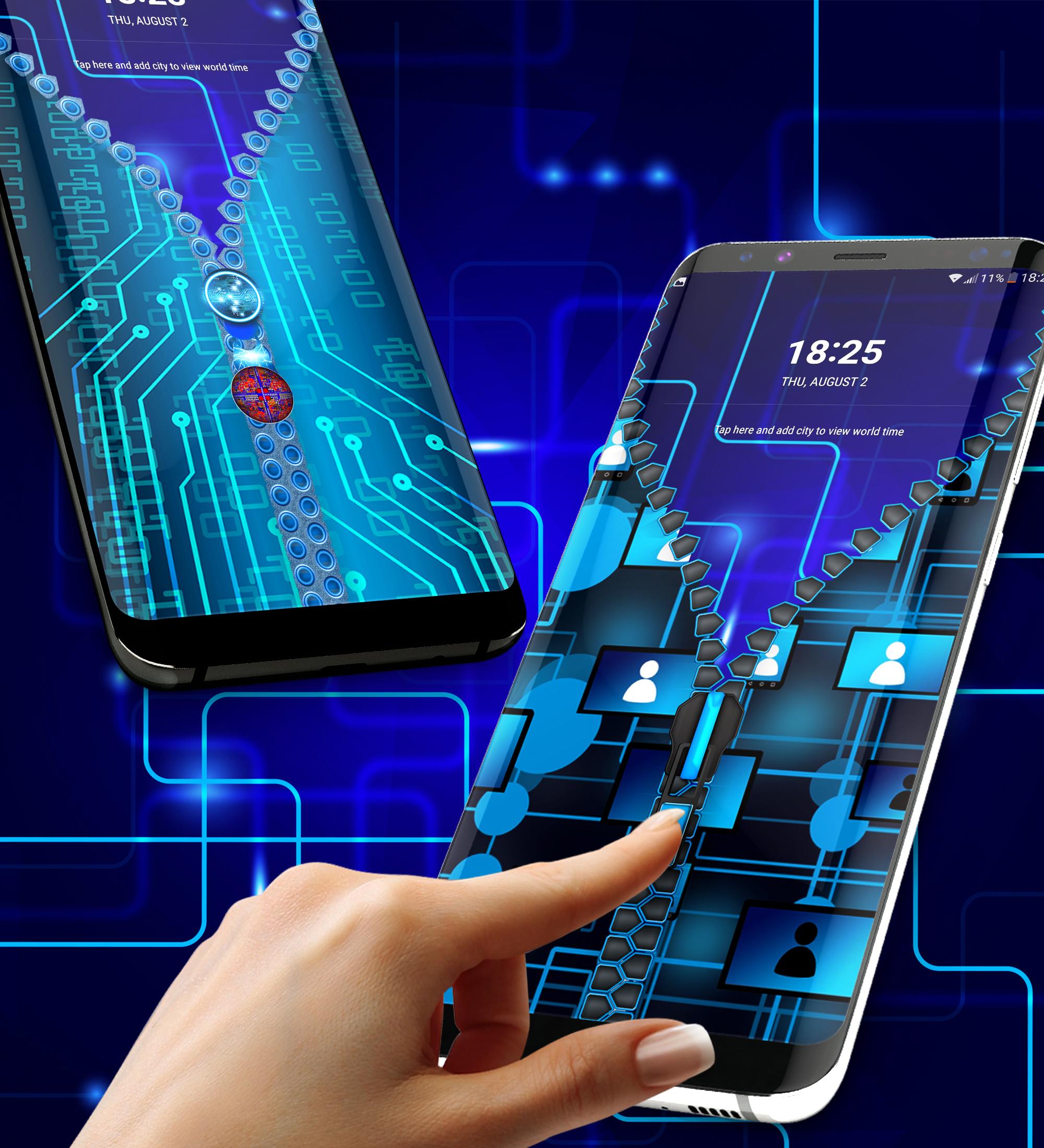 اسکرین شات 2 برنامه Lock screen for phone
