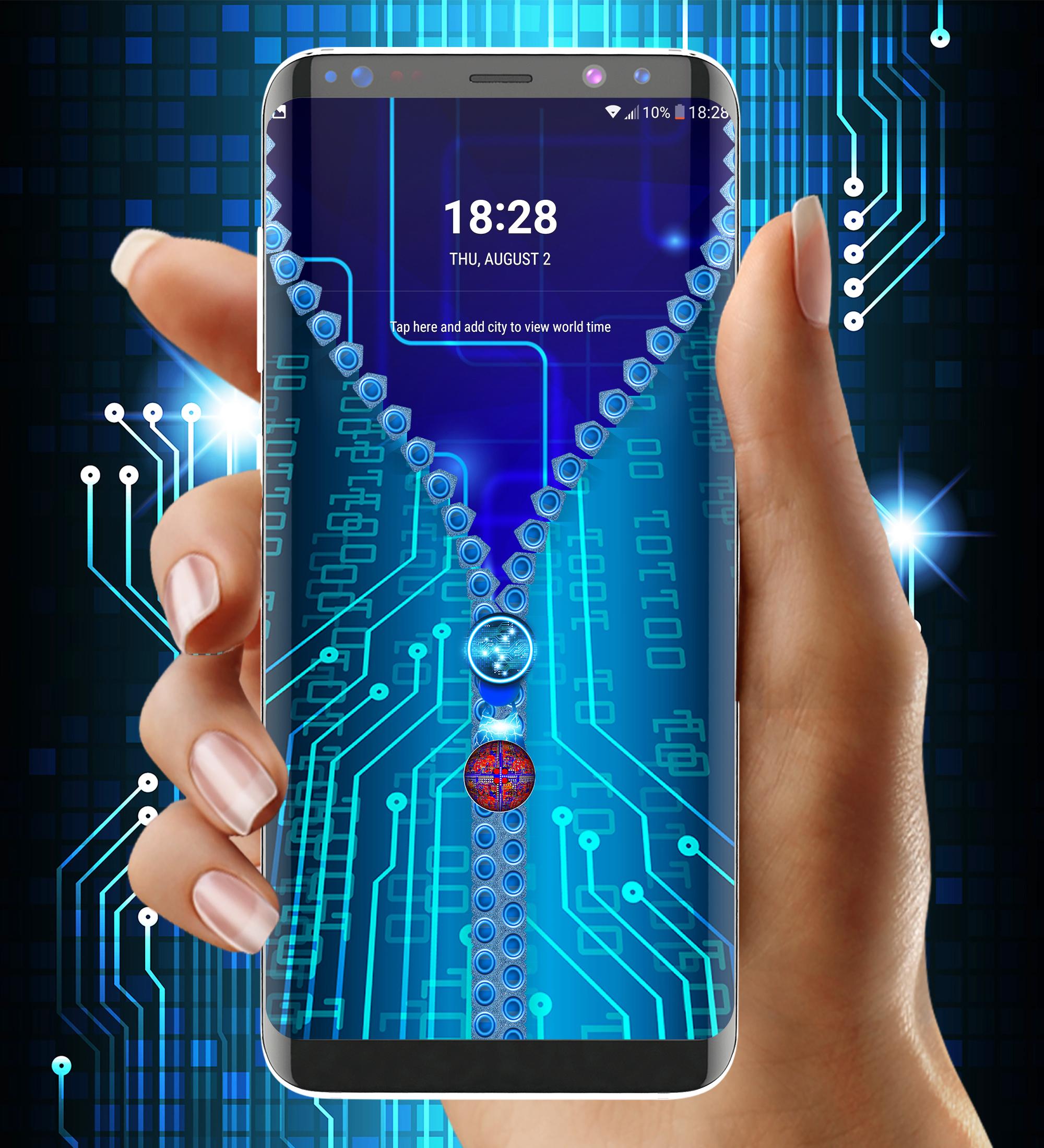 اسکرین شات 4 برنامه Lock screen for phone