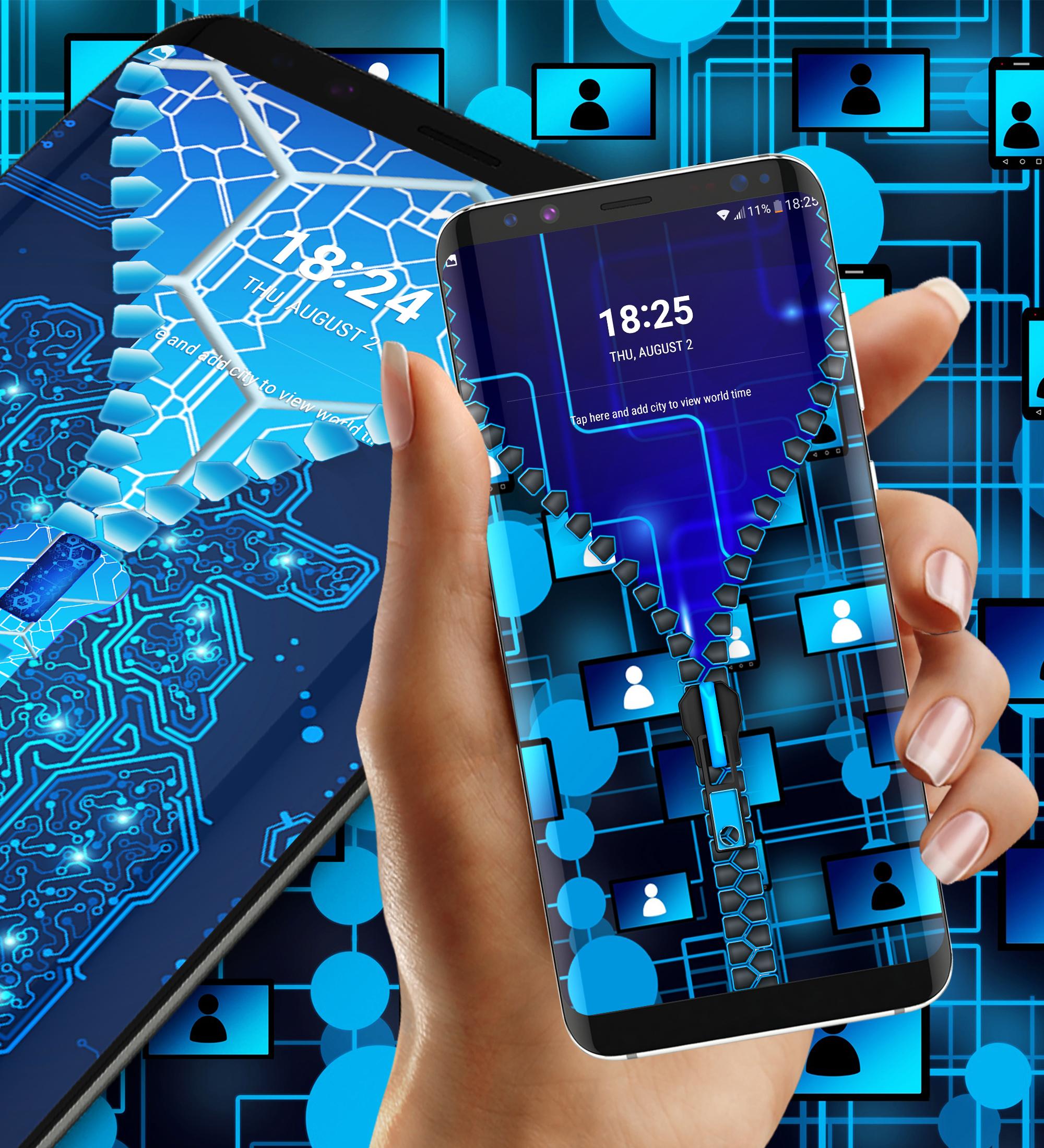 اسکرین شات 6 برنامه Lock screen for phone