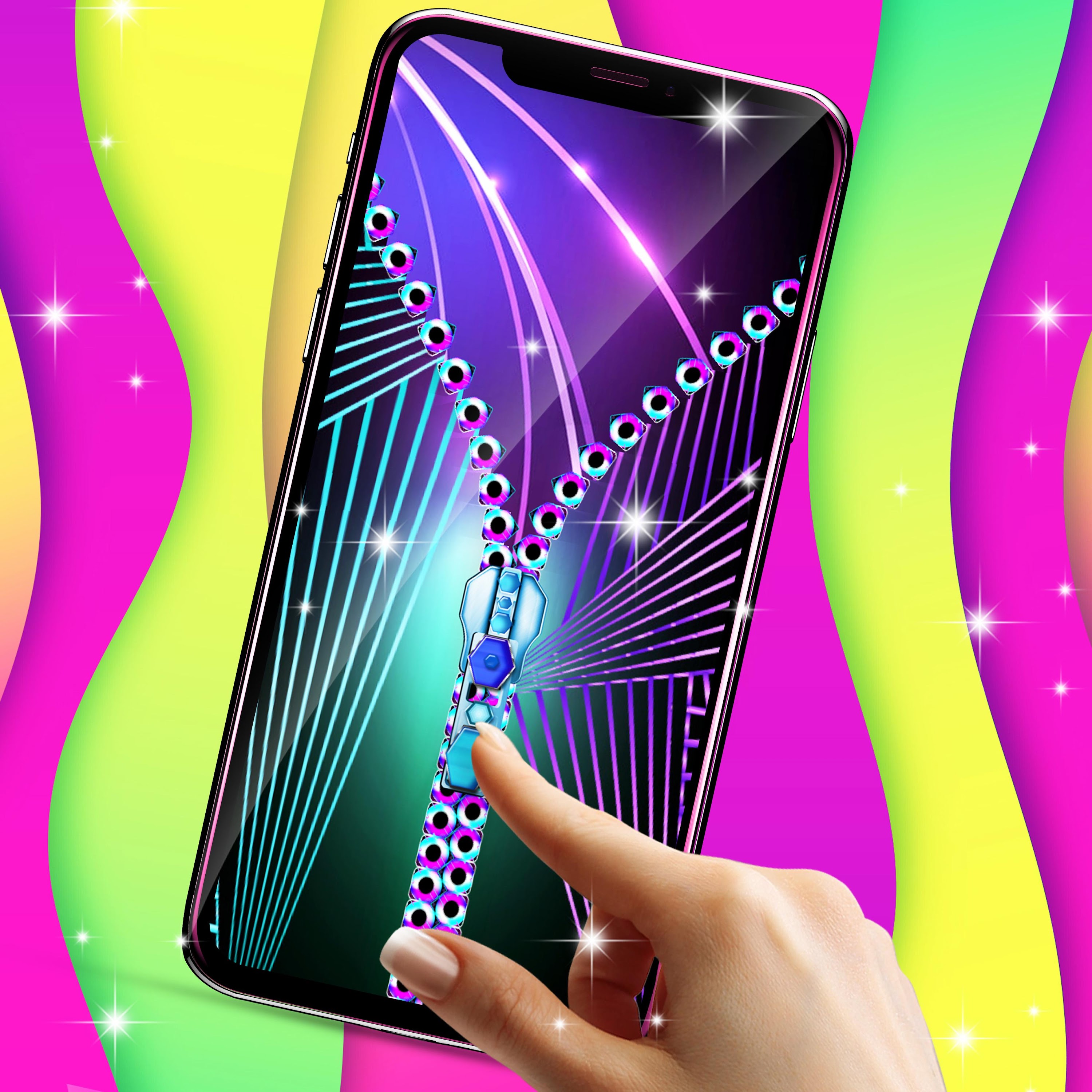 اسکرین شات 6 برنامه Zipper theme for lock screen
