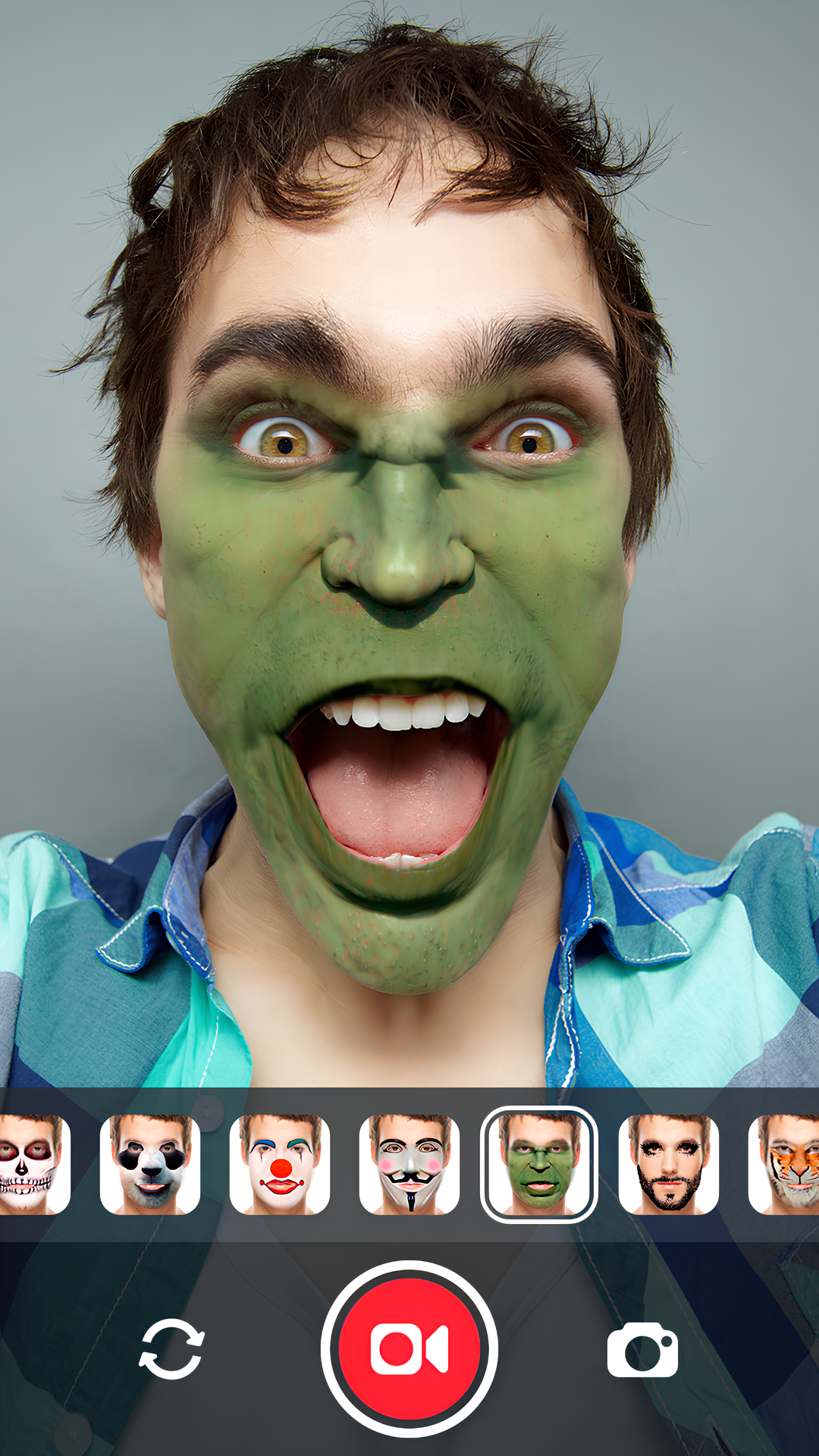 اسکرین شات 4 برنامه Face Swap Live