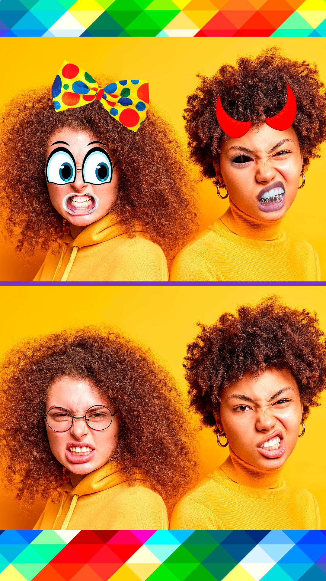 اسکرین شات 7 برنامه Funny Face Photo Editor