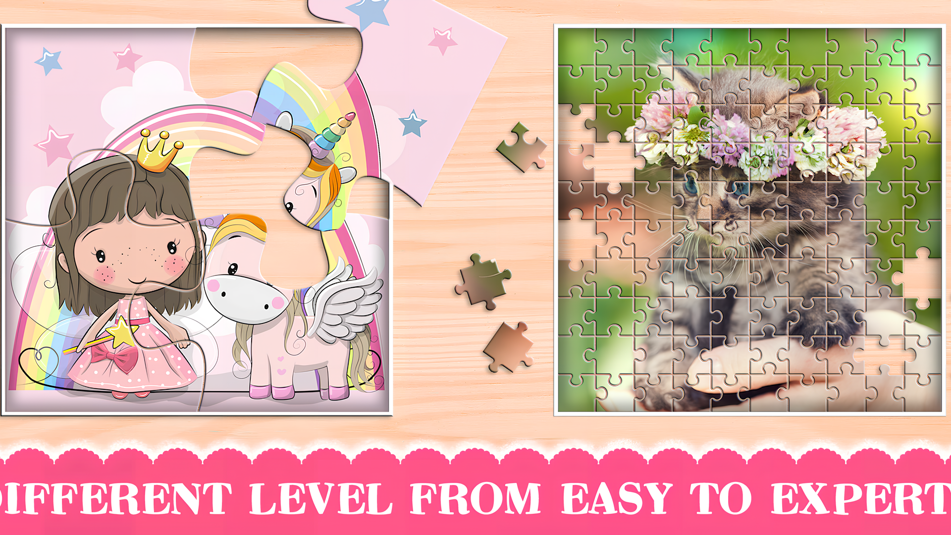 اسکرین شات 1 بازی Puzzles for Girls
