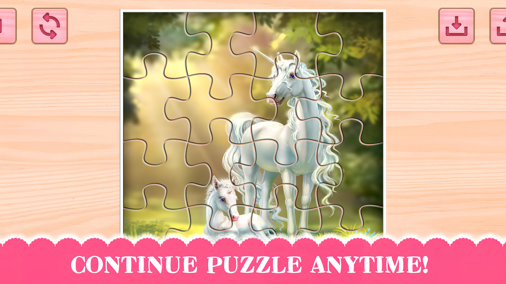اسکرین شات 6 بازی Puzzles for Girls