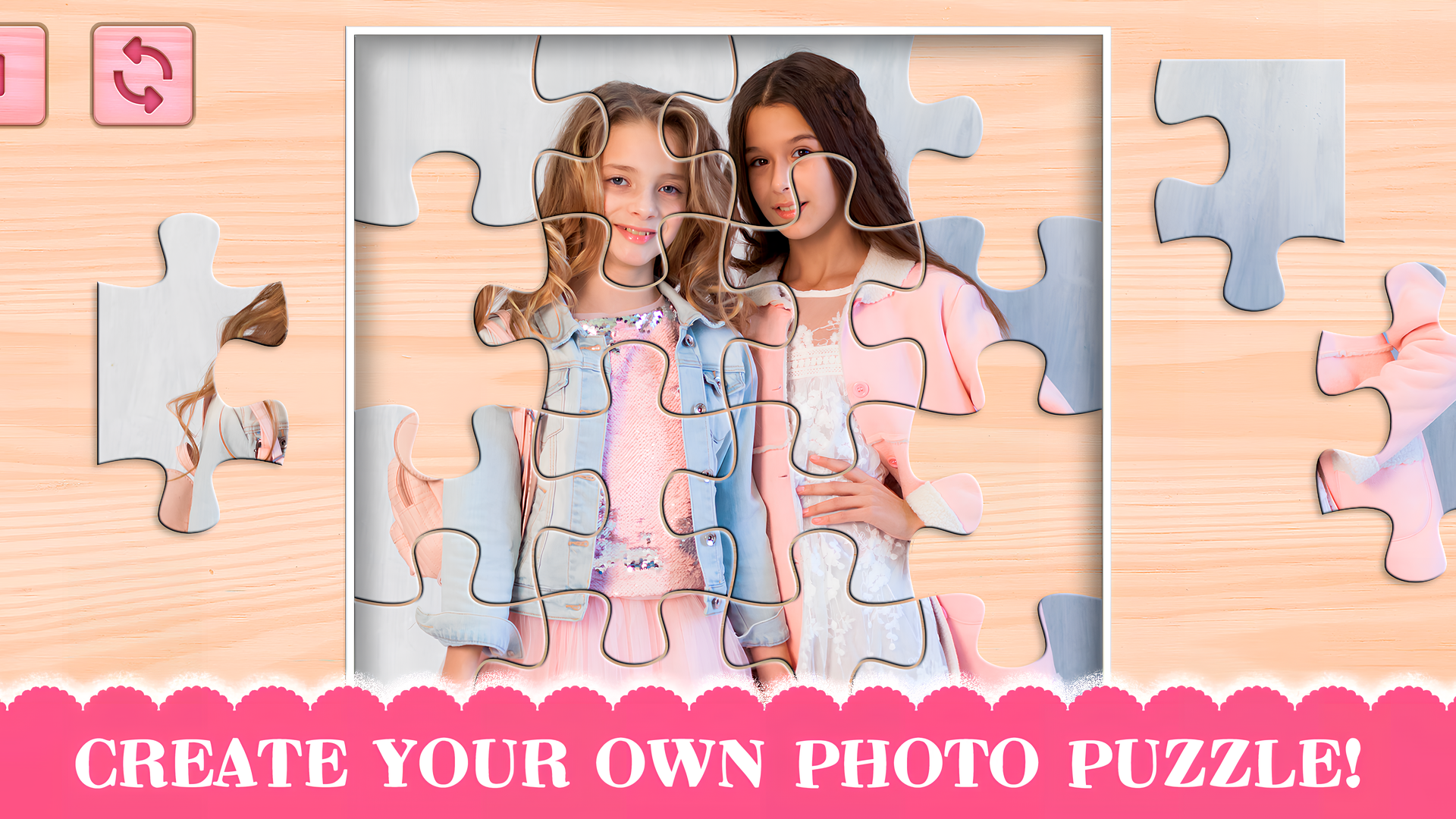 اسکرین شات 5 بازی Puzzles for Girls