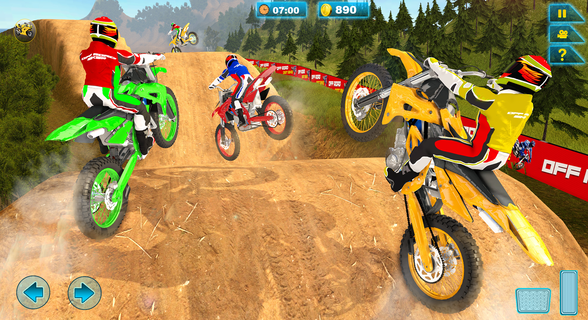 اسکرین شات 2 بازی Offroad Moto Hill Bike Racing