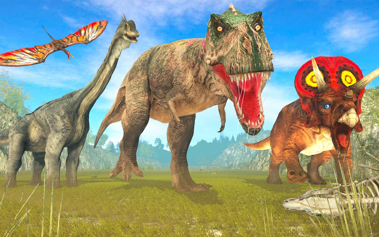 اسکرین شات 7 بازی Dinosaur Games Simulator Dino Attack 3D