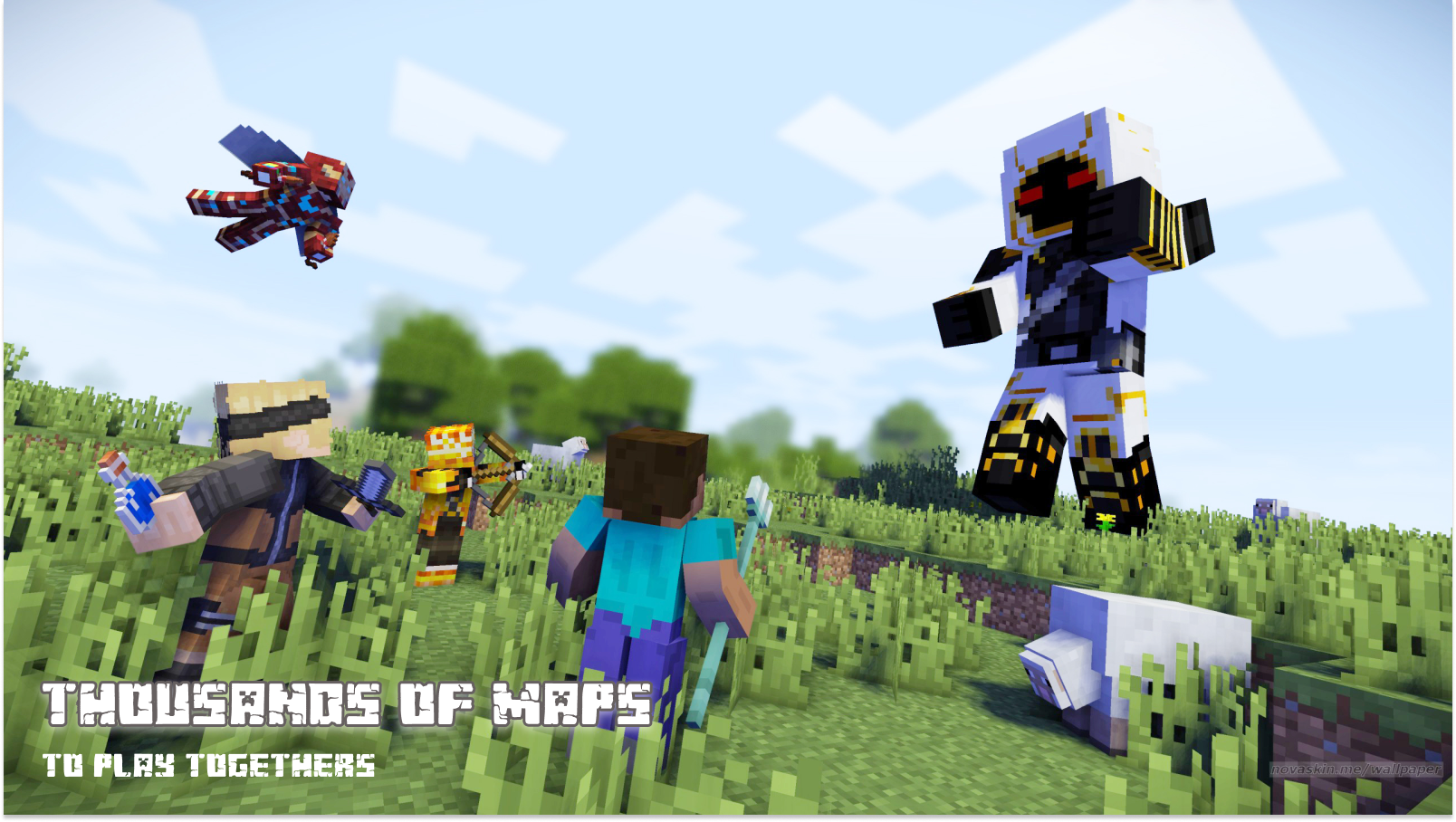 اسکرین شات 1 برنامه Minecraft Maps Bedrock Edition