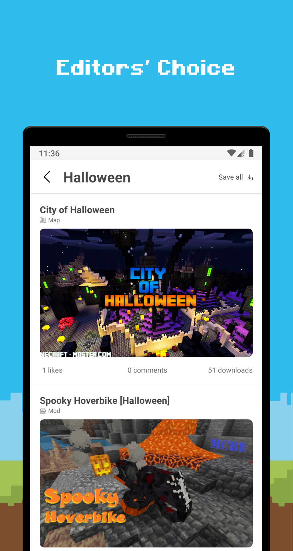 اسکرین شات 5 برنامه Master Mods For Minecraft - PE