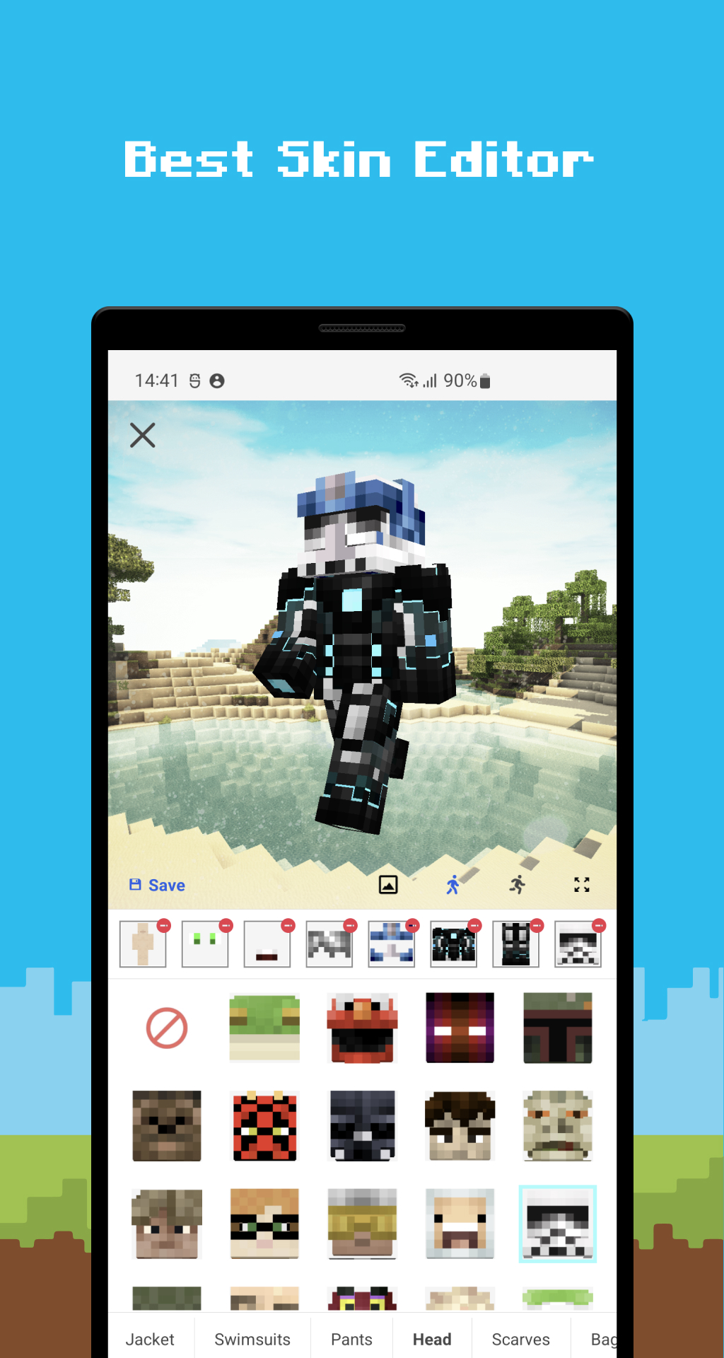 اسکرین شات 2 برنامه Master Mods For Minecraft - PE