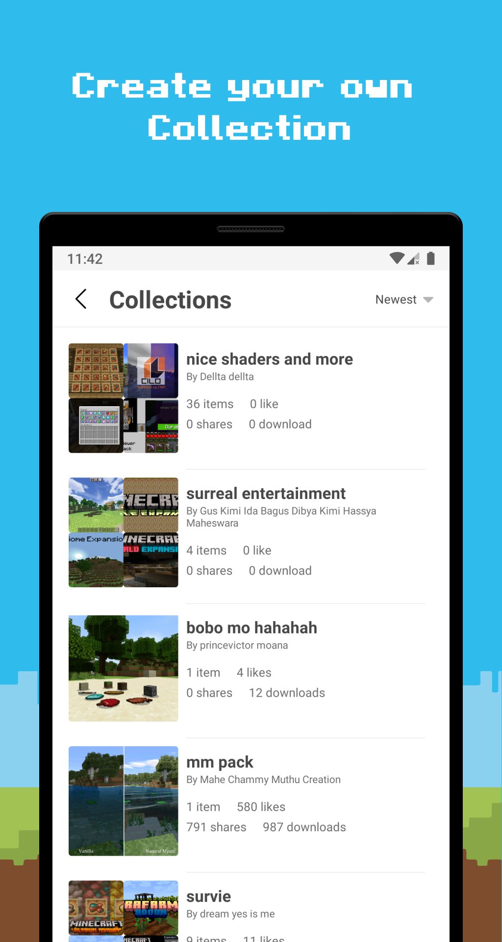 اسکرین شات 7 برنامه Master Mods For Minecraft - PE