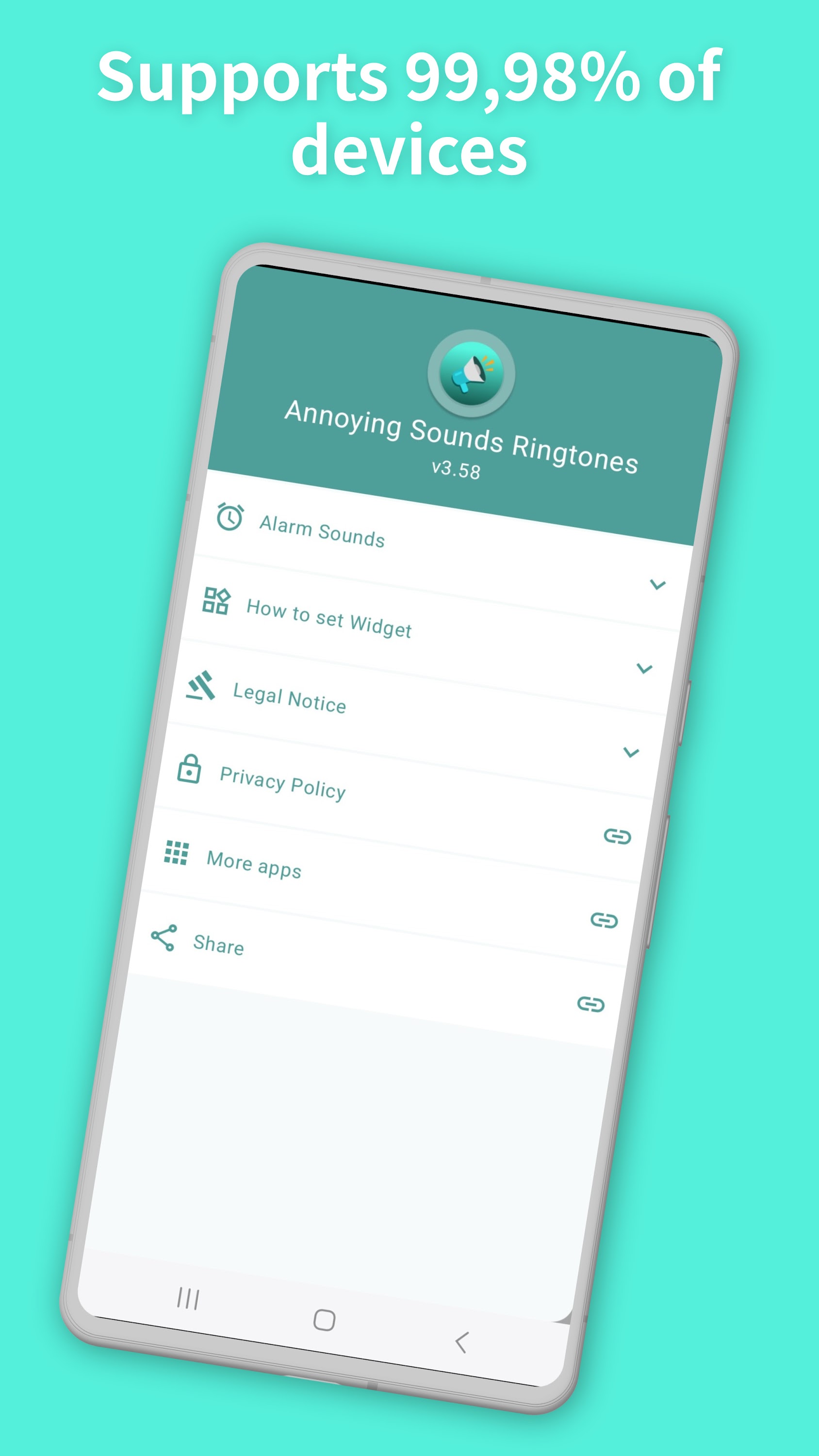 اسکرین شات 5 برنامه Annoying Sounds Ringtones