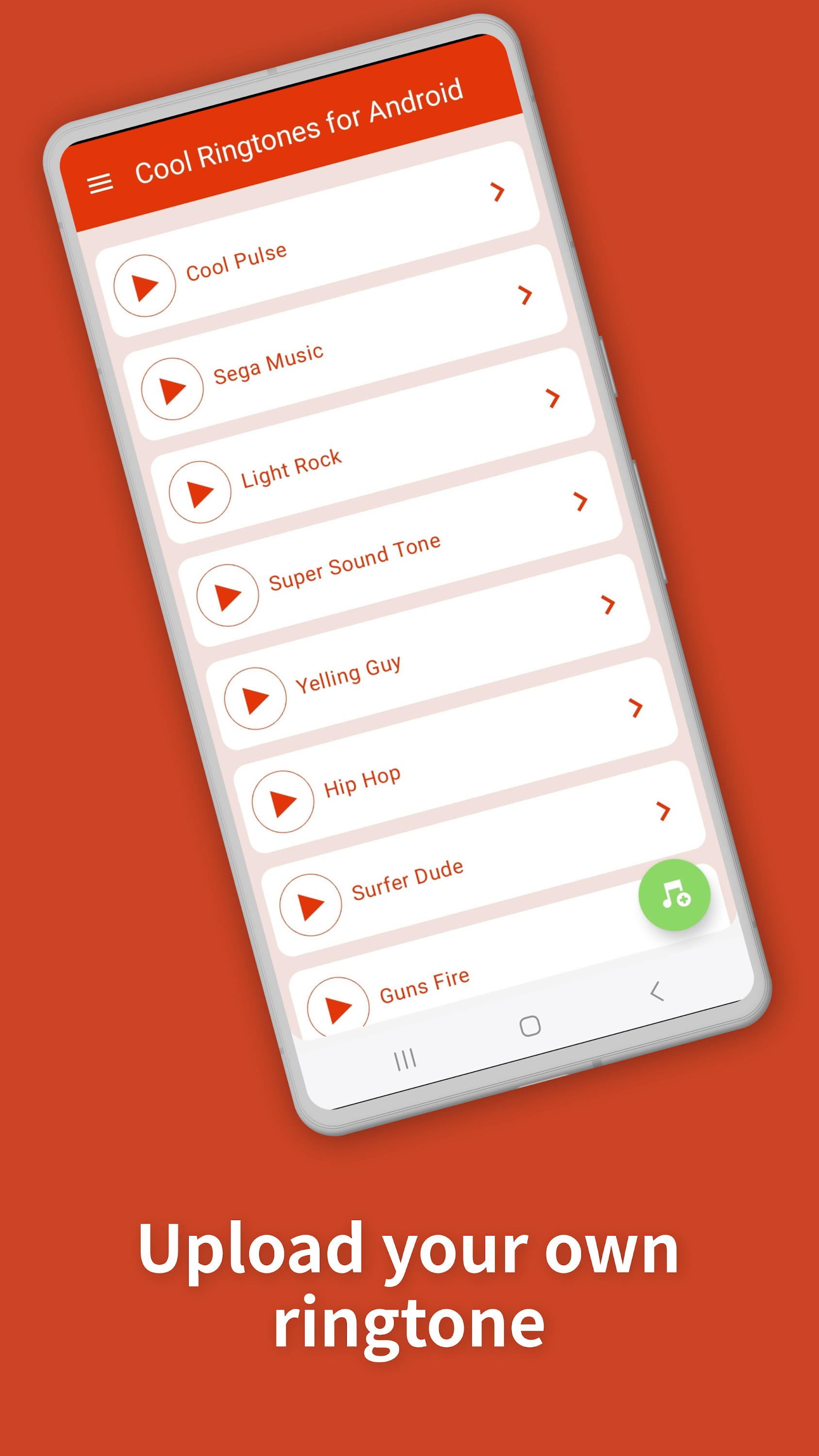 اسکرین شات 2 برنامه Cool Ringtones for Android