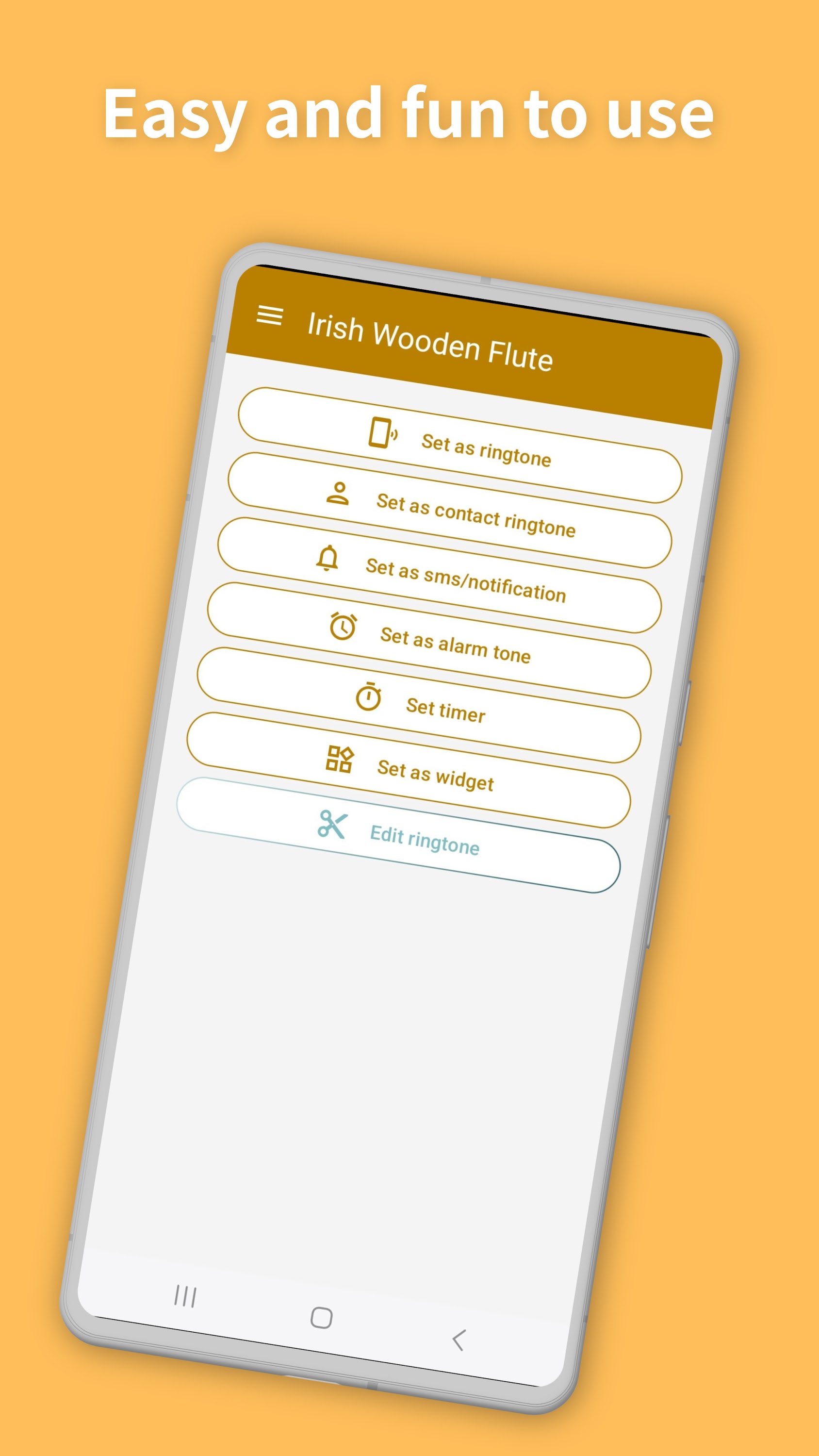 اسکرین شات 3 برنامه Flute Music Ringtones