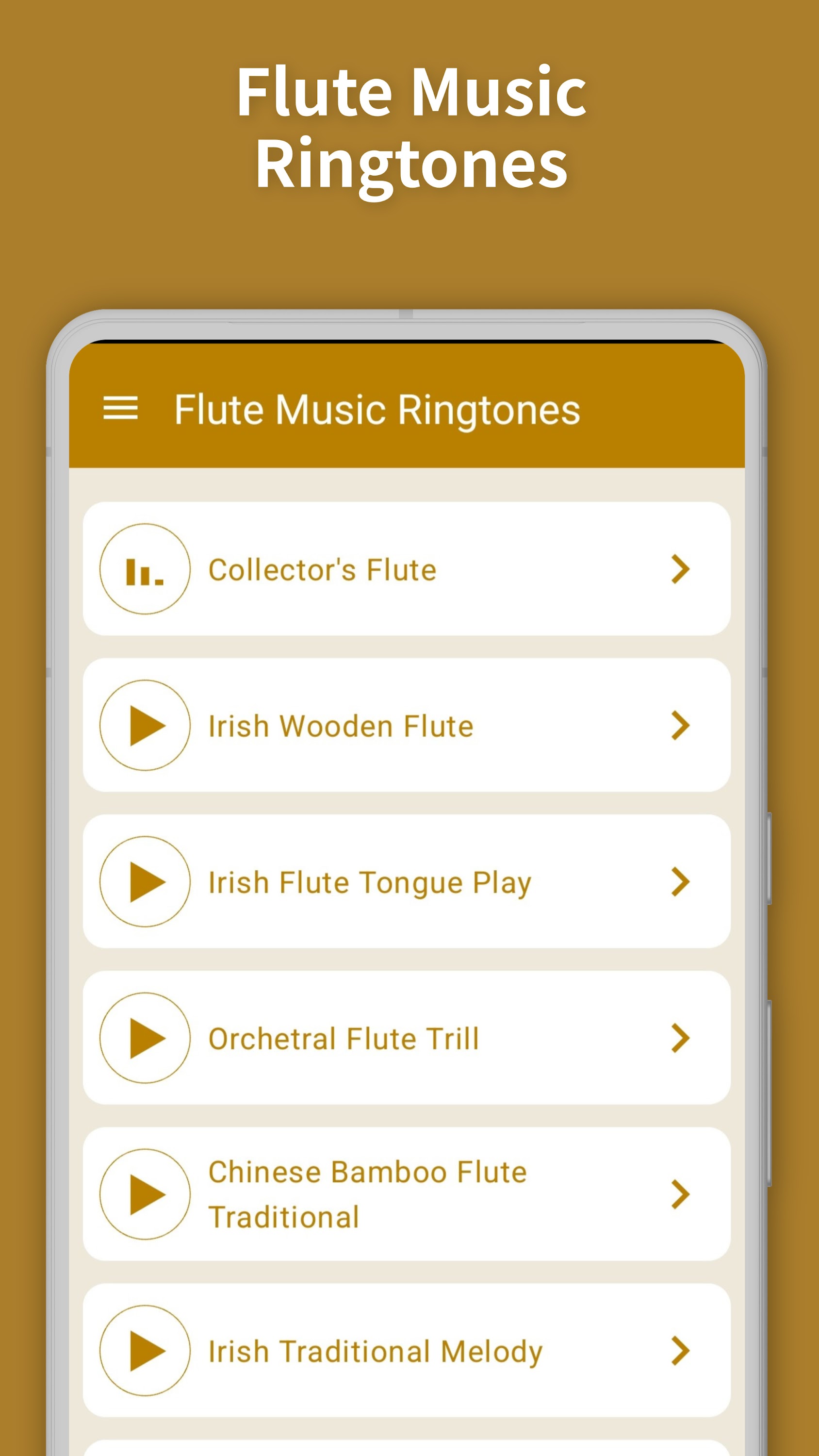 اسکرین شات 1 برنامه Flute Music Ringtones