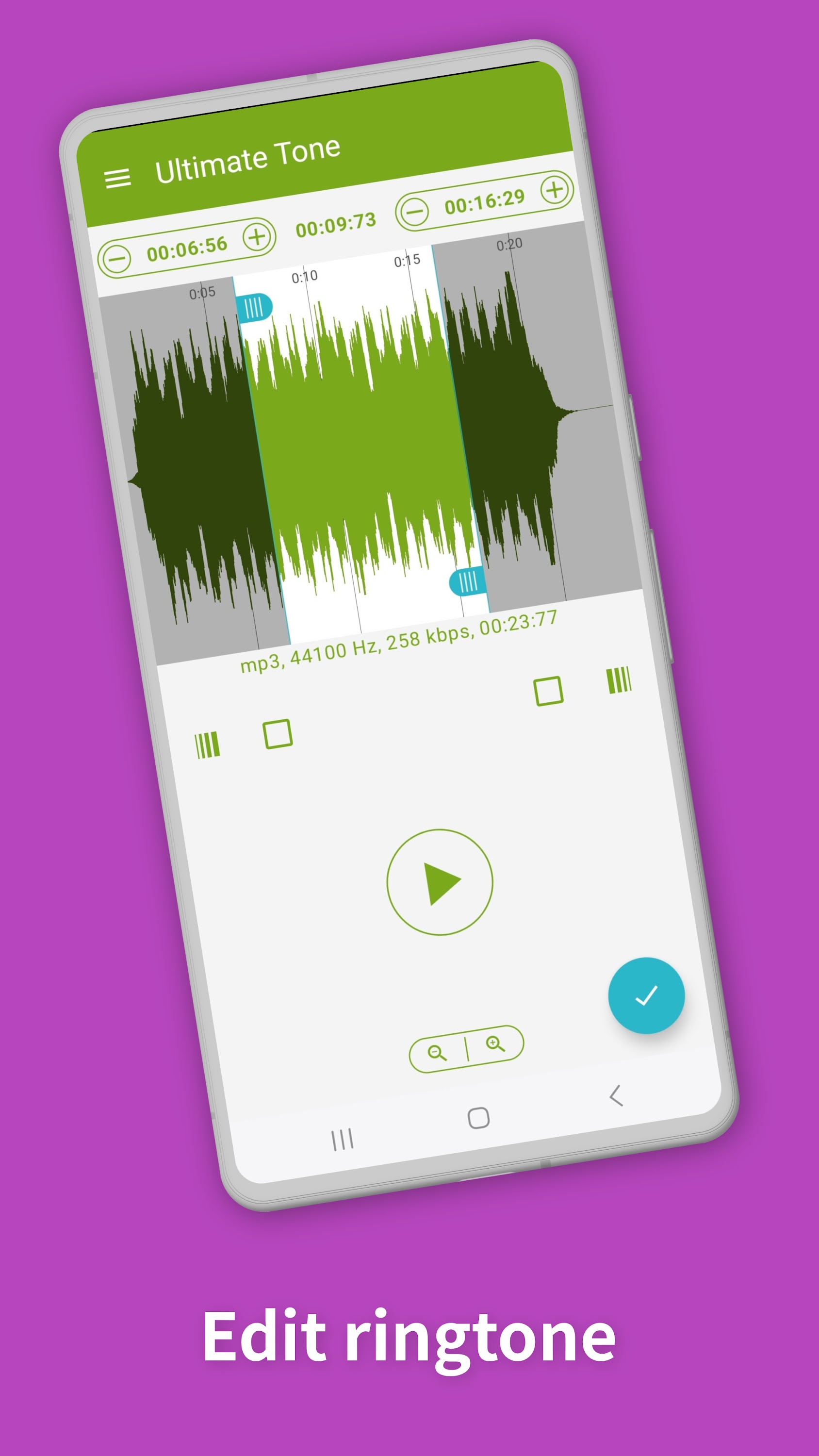اسکرین شات 4 برنامه Ringtones for Android™ Phone