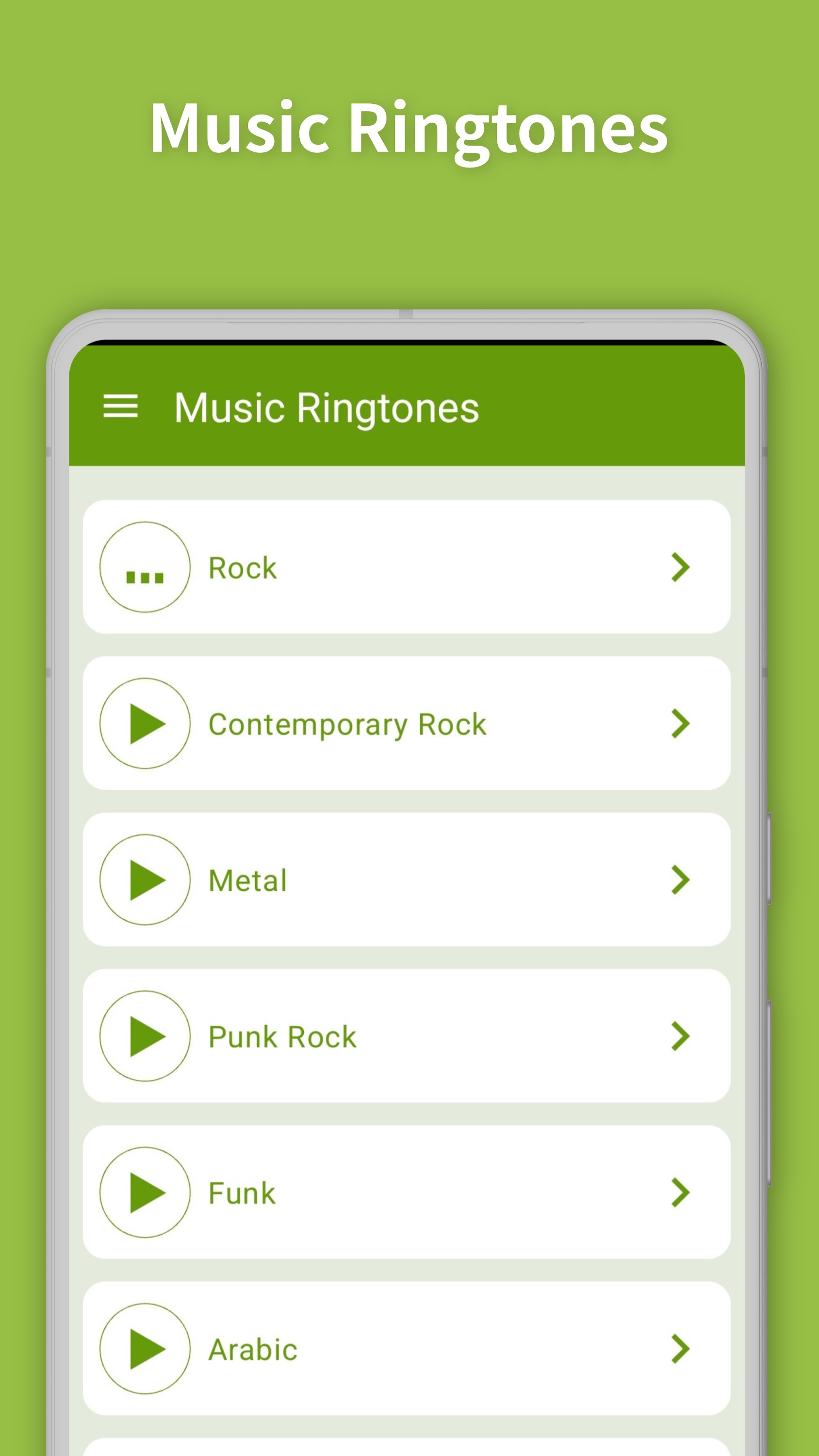 اسکرین شات 1 برنامه Music Ringtones