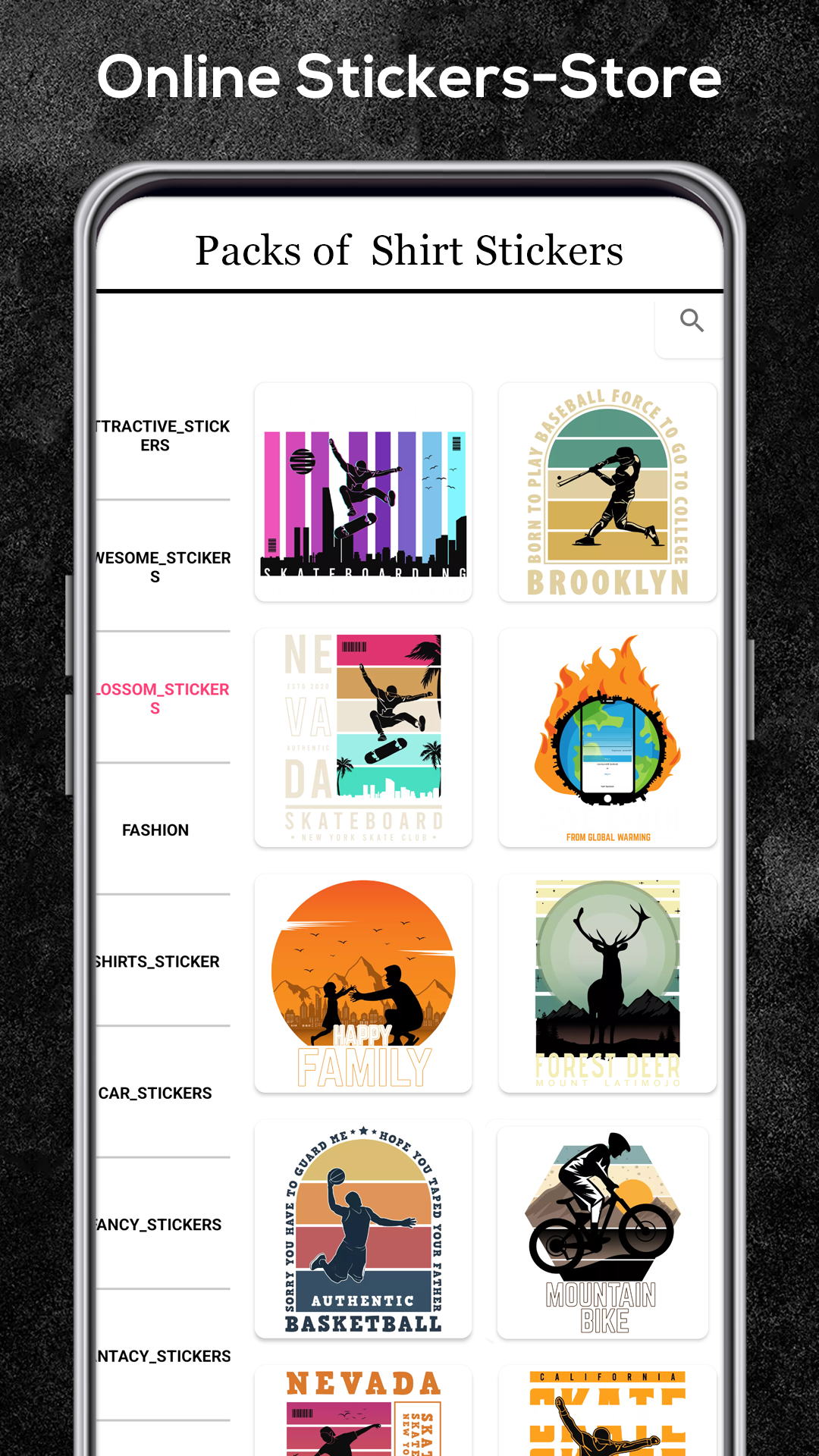 اسکرین شات 4 برنامه T-Shirt Design - Custom Shirts