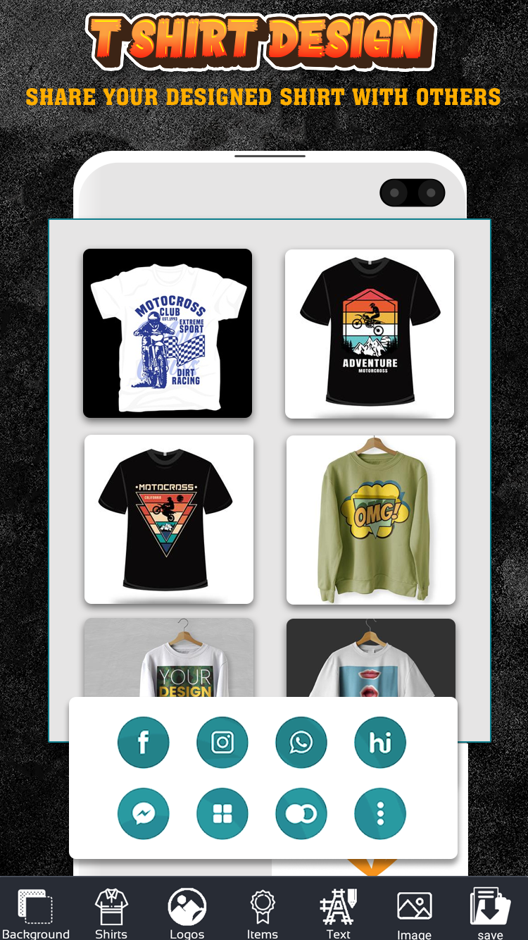 اسکرین شات 7 برنامه T-Shirt Design -Custom TShirts
