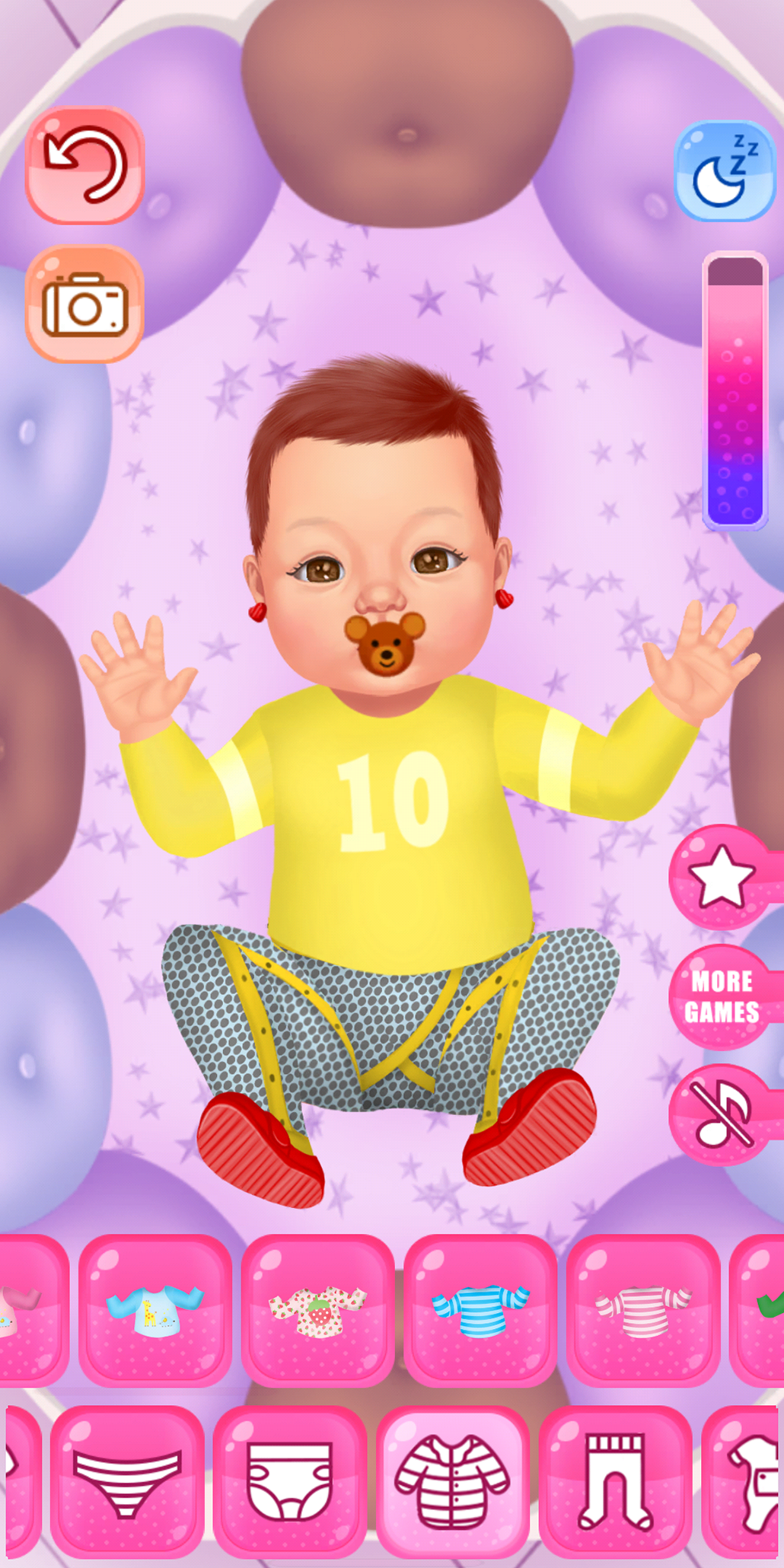 اسکرین شات 7 بازی Baby Dress Up & Care