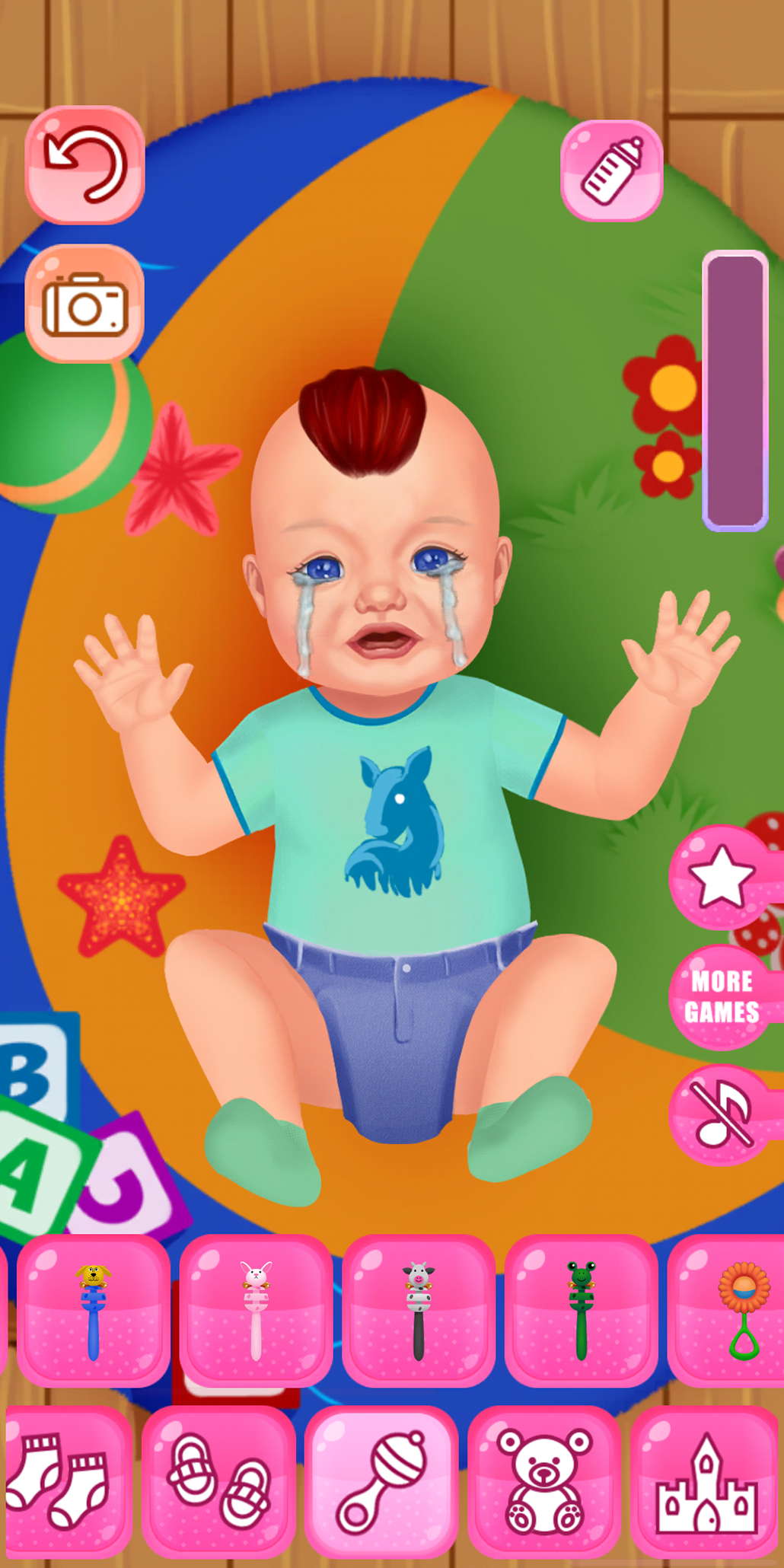 اسکرین شات 6 بازی Baby Dress Up & Care