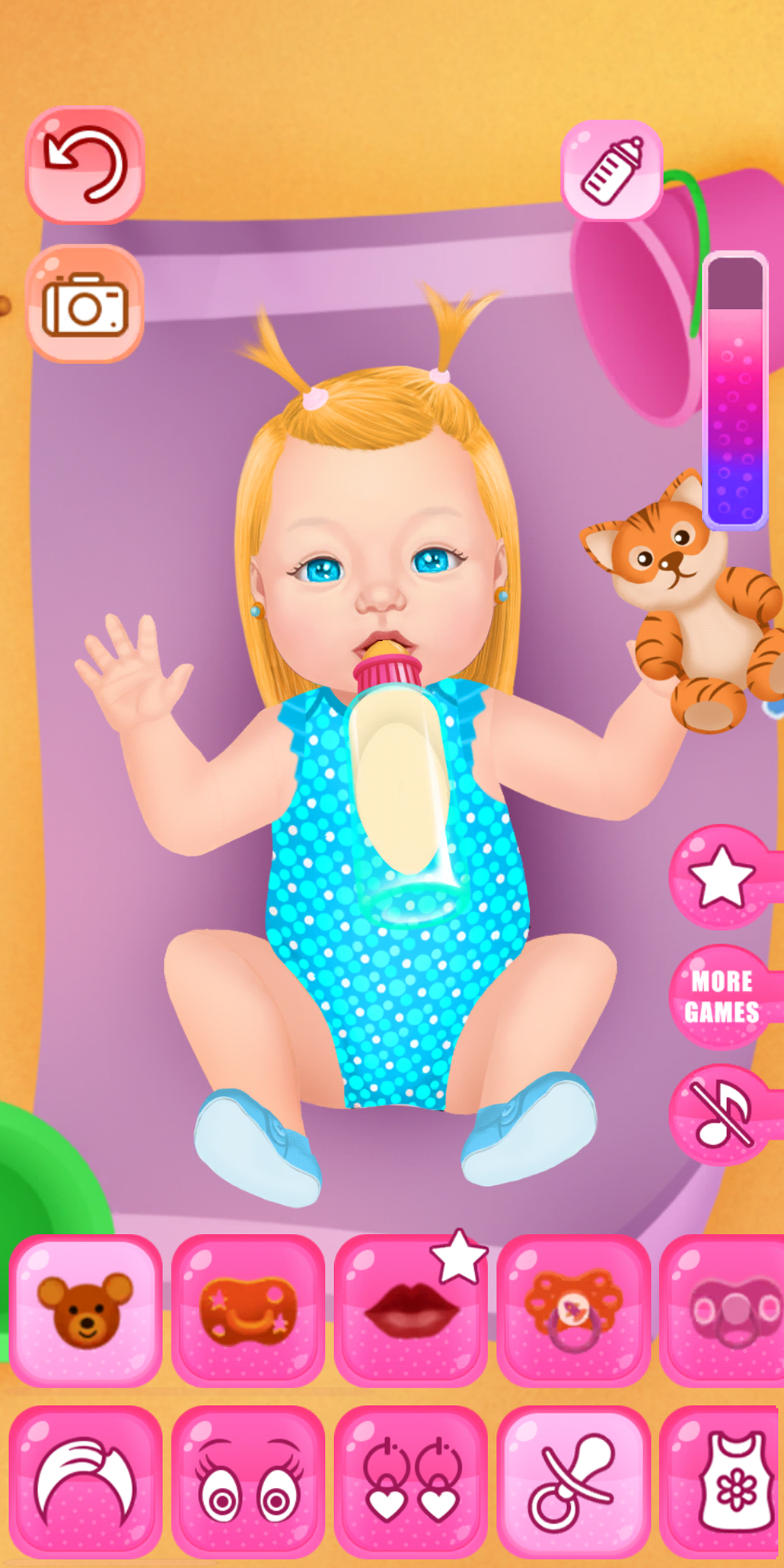 اسکرین شات 3 بازی Baby Dress Up & Care