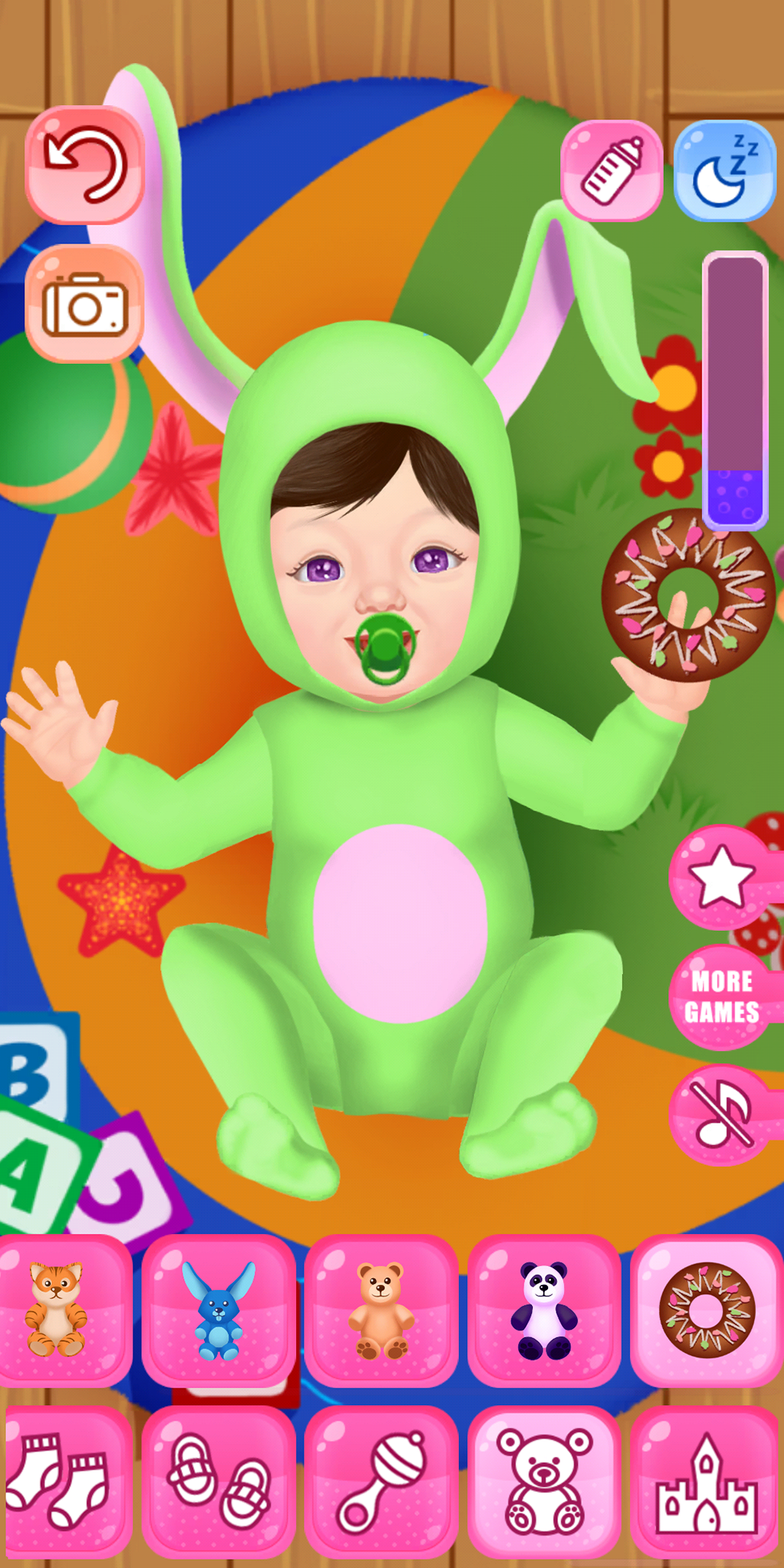 اسکرین شات 2 بازی Baby Dress Up & Care