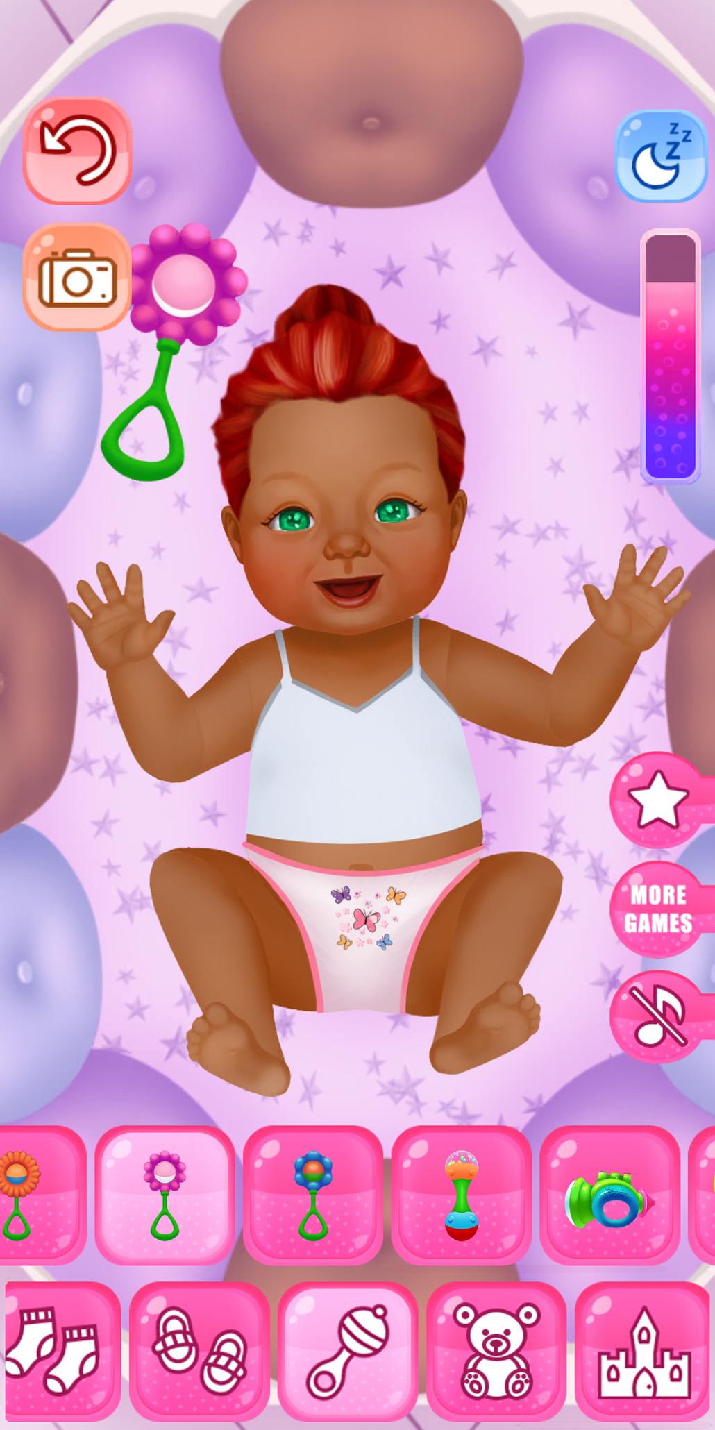 اسکرین شات 1 بازی Baby Dress Up & Care