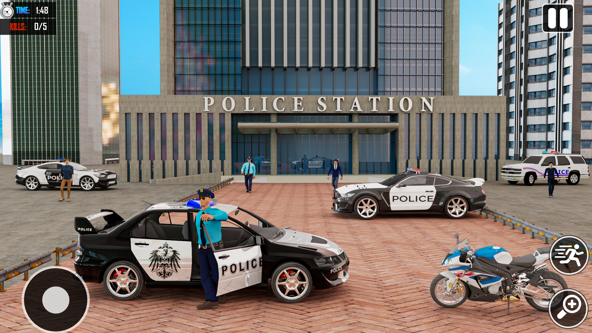 اسکرین شات 4 بازی Police Car Driving Stunt Game