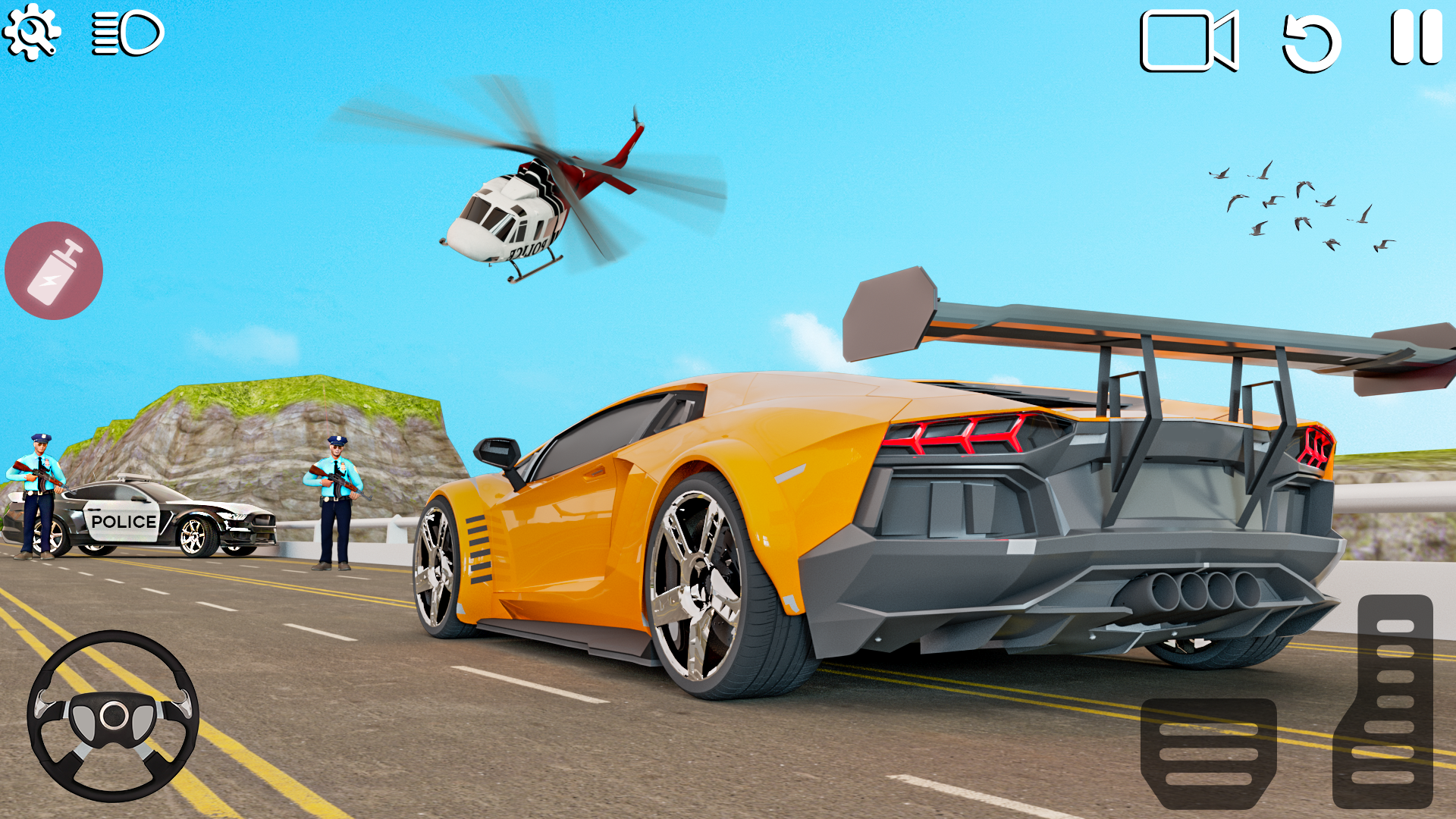 اسکرین شات 5 بازی Police Car Driving Stunt Game
