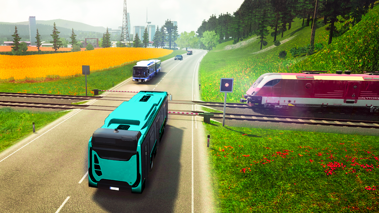 اسکرین شات 5 بازی Hill Bus Simulator Bus Game 3D